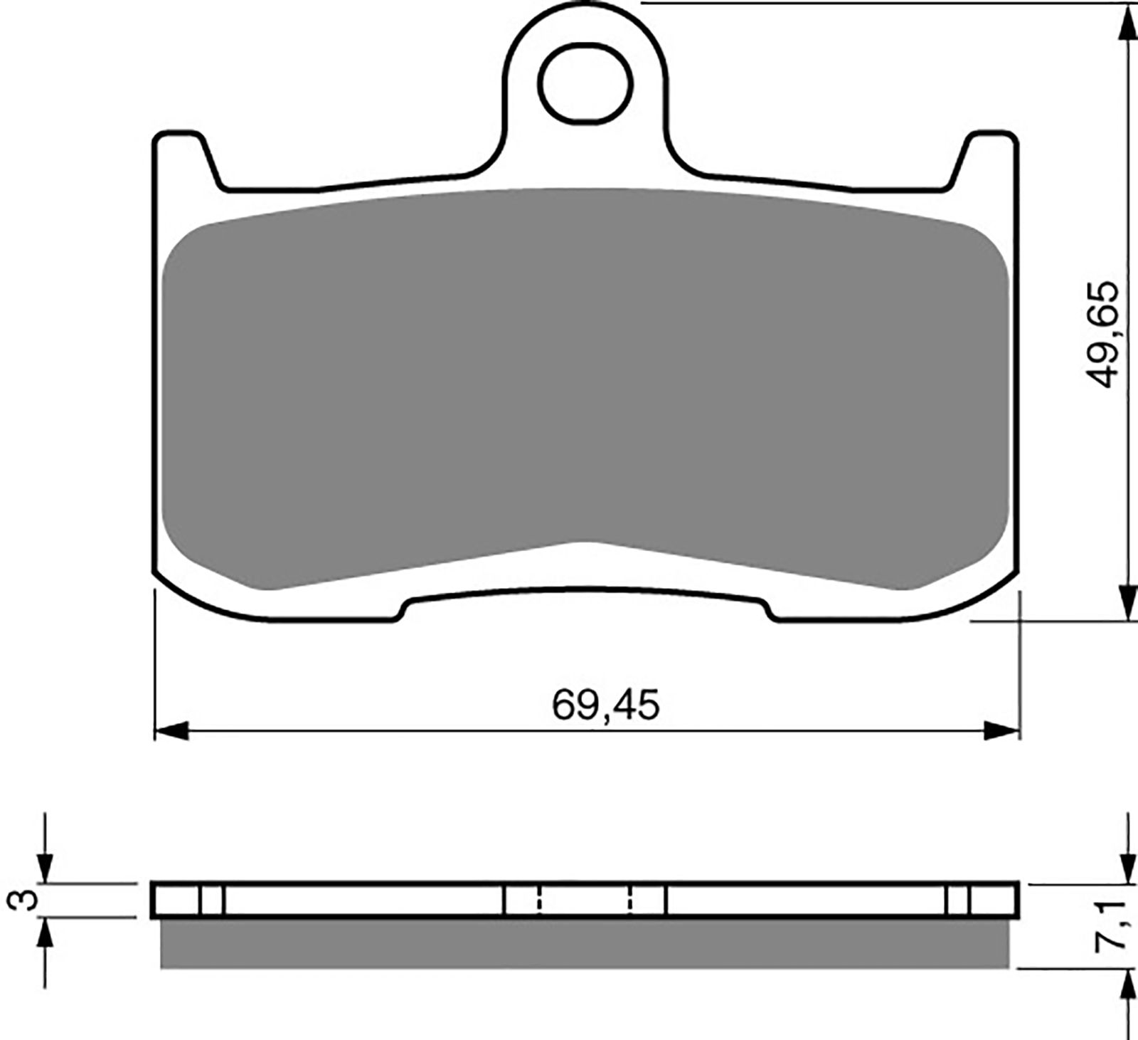 Goldfren Gp5 Brake Pads - 700207GG image