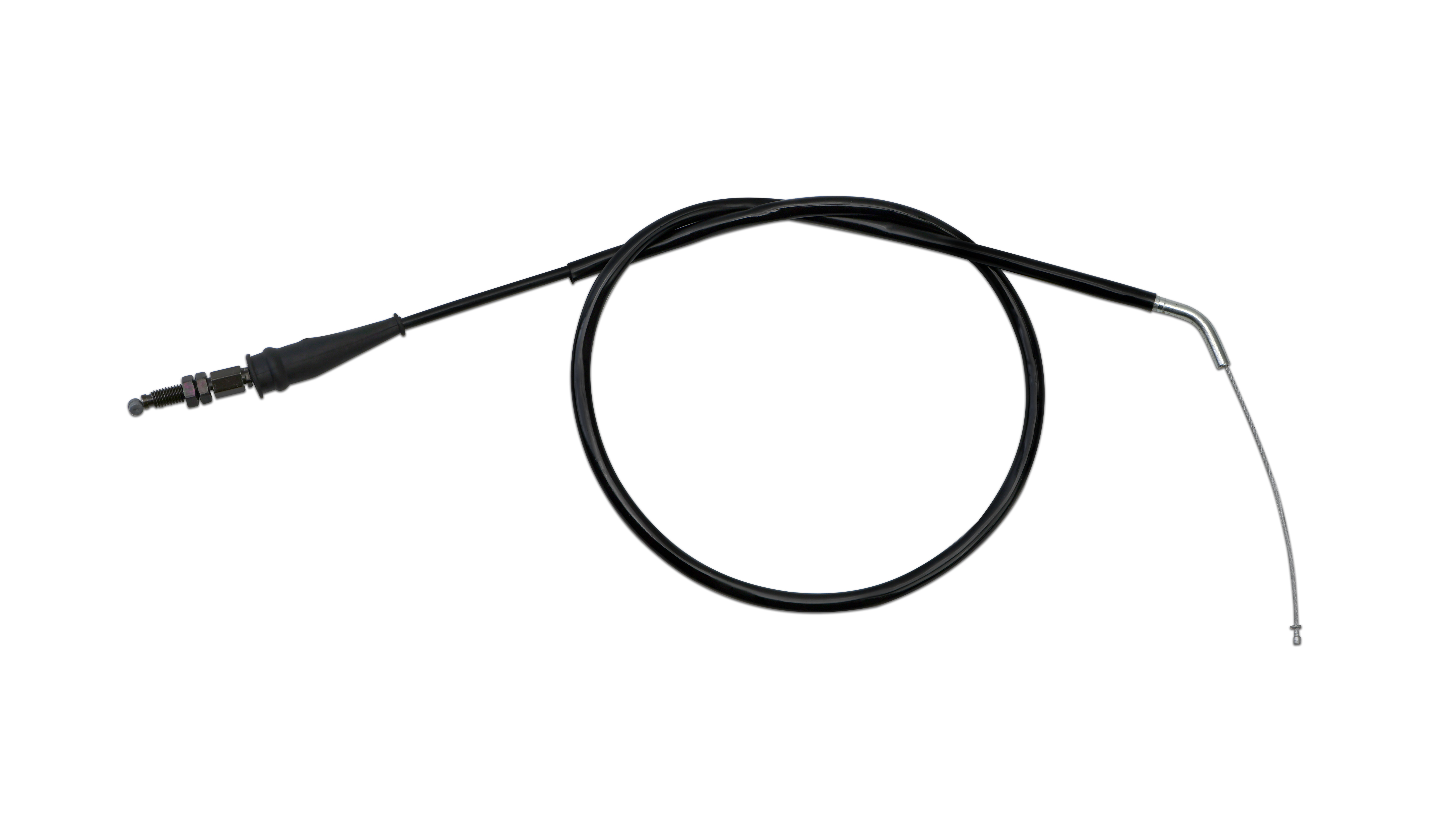 Hendler Throttle Cable Suzuki RM125J,K,L,M,N,P,R 1988-1994, RM250 1982-1996, RMX250 1989-1992, RM500 1983-1984 OE Ref's 58300-26C00, 58300-27C00, 58300-27C03,58300-27C20,58300-27C30, 58300-14X07,58300-14X08