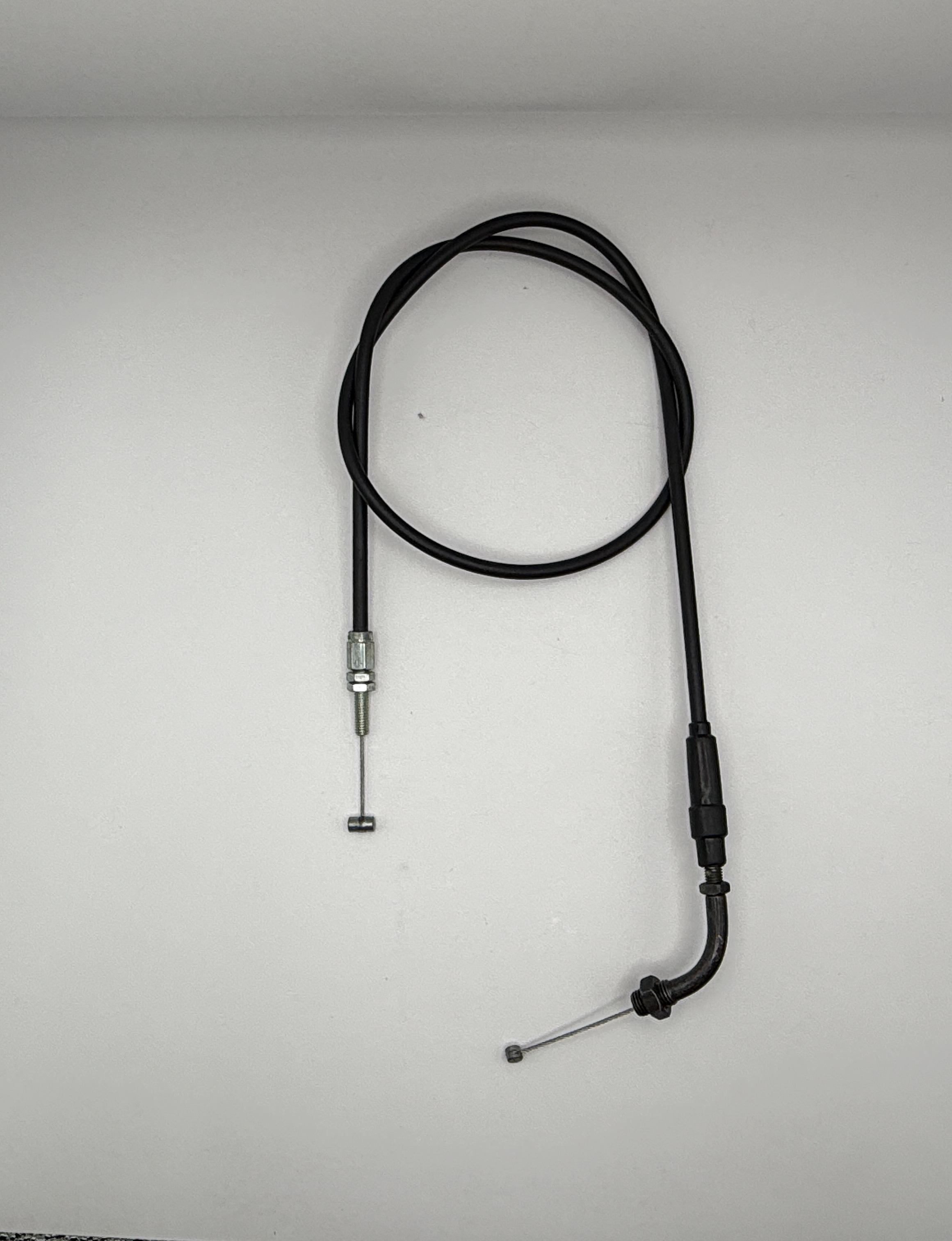 Hendler Throttle Cable Suzuki GS550-GS1000 (Chrome Ends)