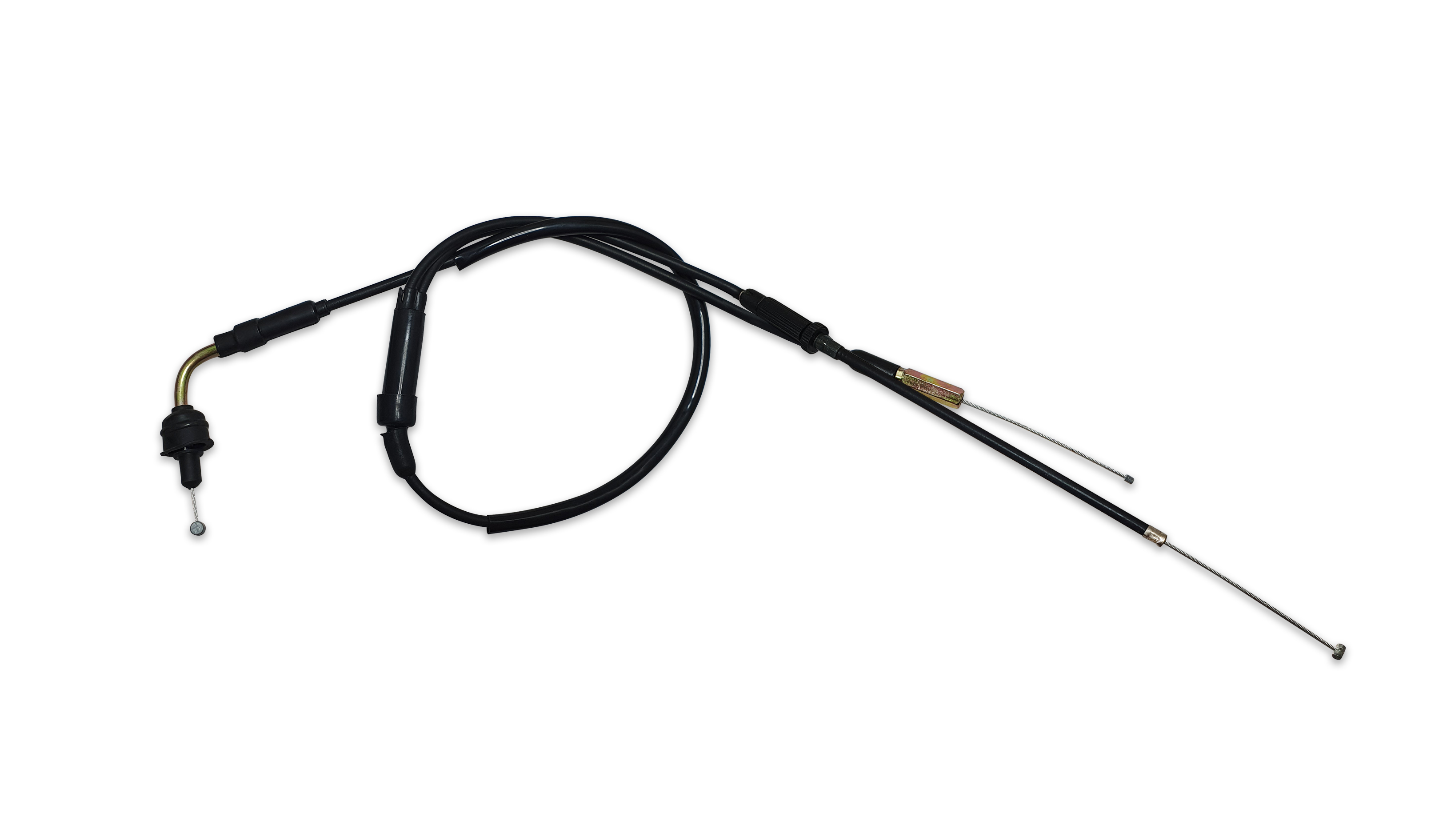 Hendler Throttle Cable Yamaha PW50 2003-2025 (Screw Over Bottom) OE Ref's 4X4-26311-00/10, 4U1-26261-00, 5PG-26312-00, 4X4-26321-00/10