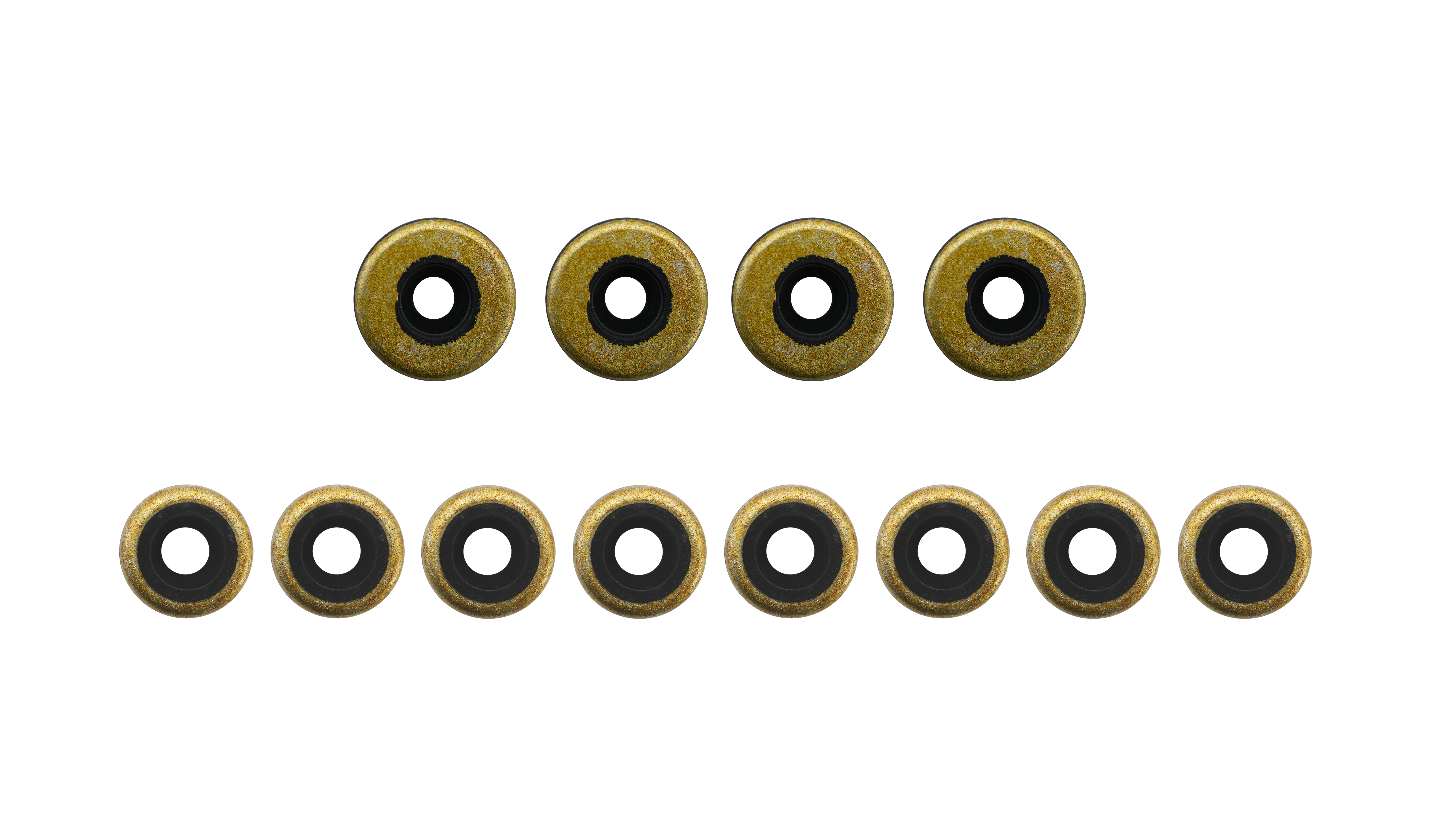 TourMax Cylinder Head Mounting Rubbers Yamaha XJ750 Maxim 82-83, XJ750R Seca 81-82, XJ650 82, XJ650 Maxim 83, XJ600 84, XJ550 Maxim 81-83 OE Refs: 4U8-1112G-00, 4G0-1111G-00