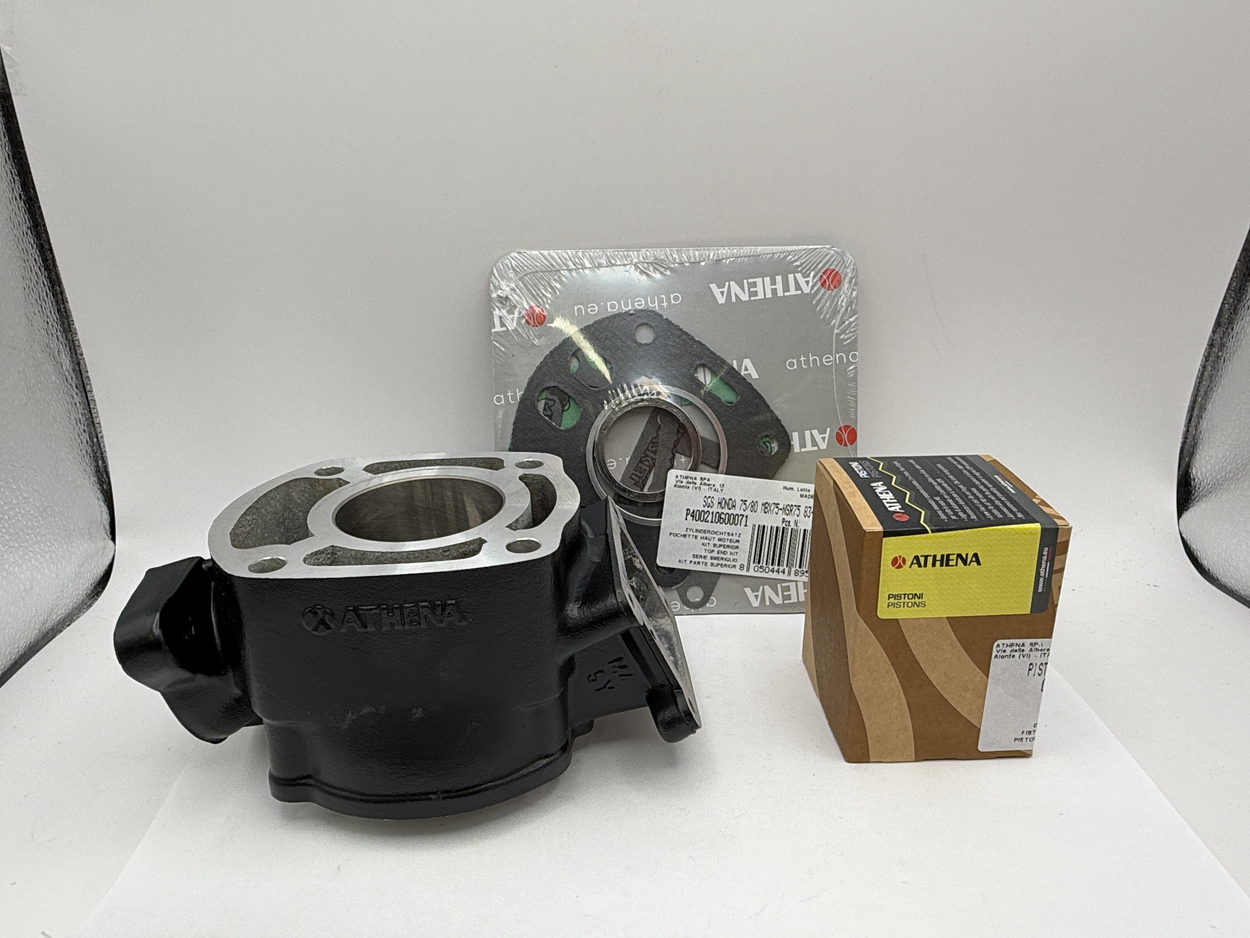 Athena Cylinder Kit 49.50mm Standard With Top Set, Piston Honda MBX80, MTX80, NSR80 LC