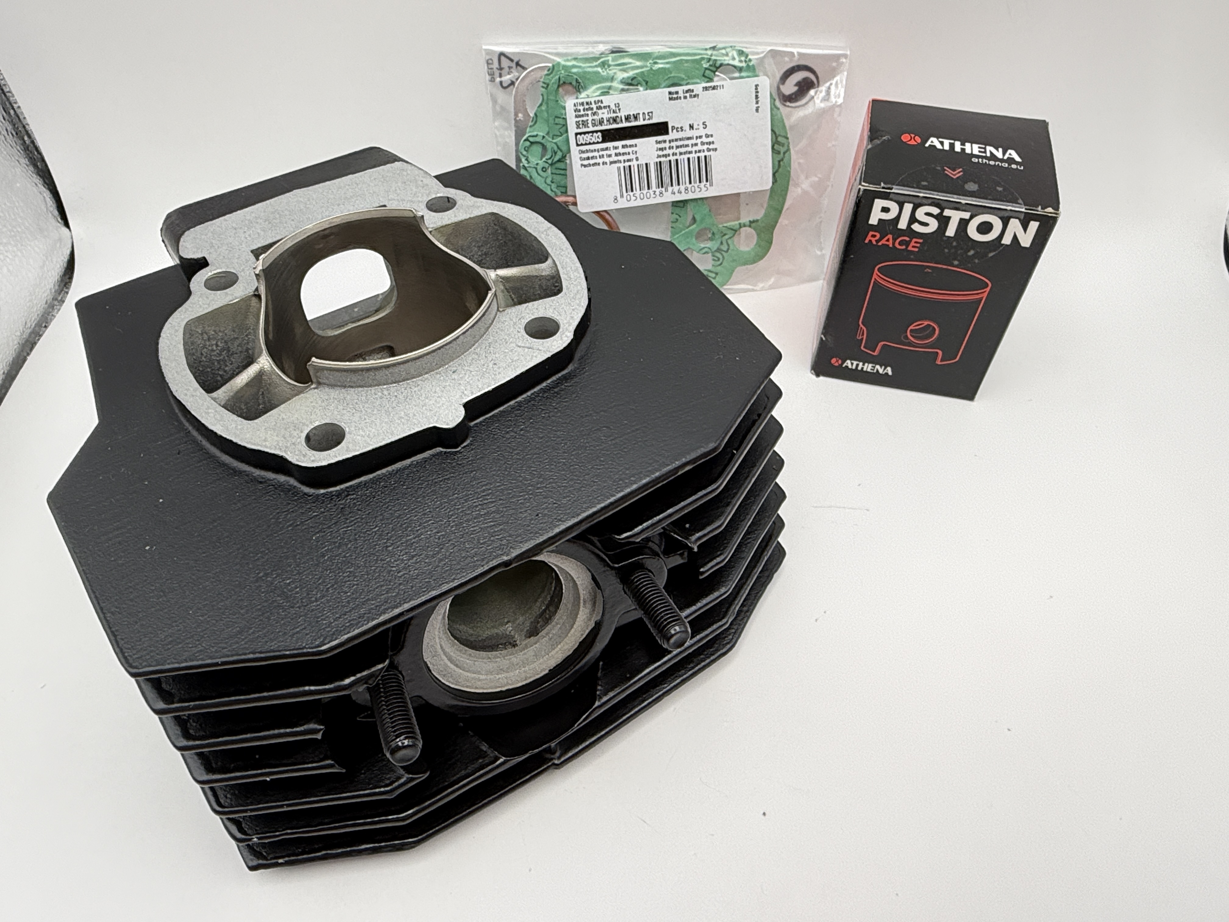 Athena Big Bore Cylinder Kit 57.00mm (+7.50mm) With Top Set, Piston Honda MTX80 (115cc)