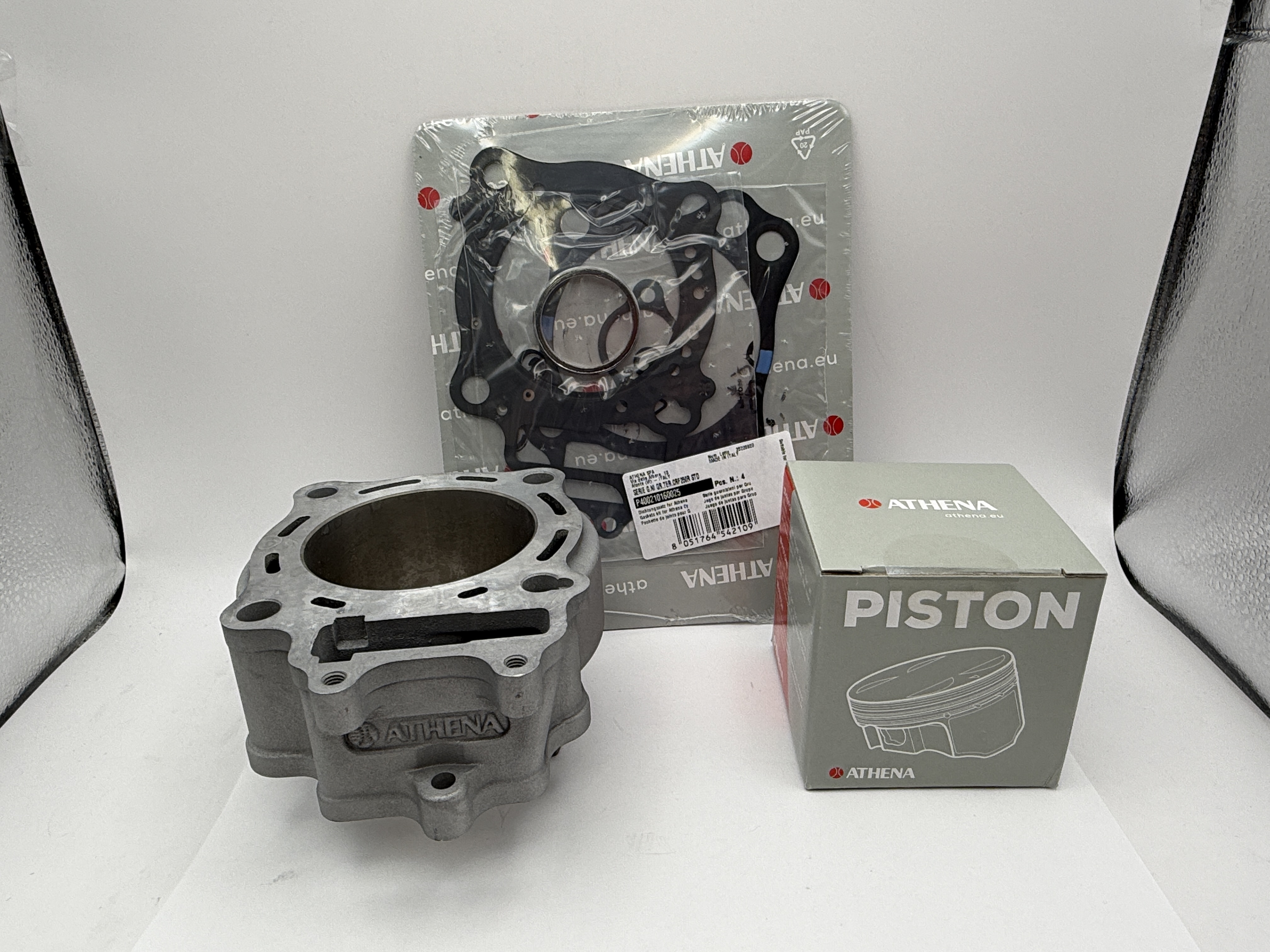 Athena Cylinder Kit 76.80mm Standard With Top Set, Piston Honda CRF250R 10-13