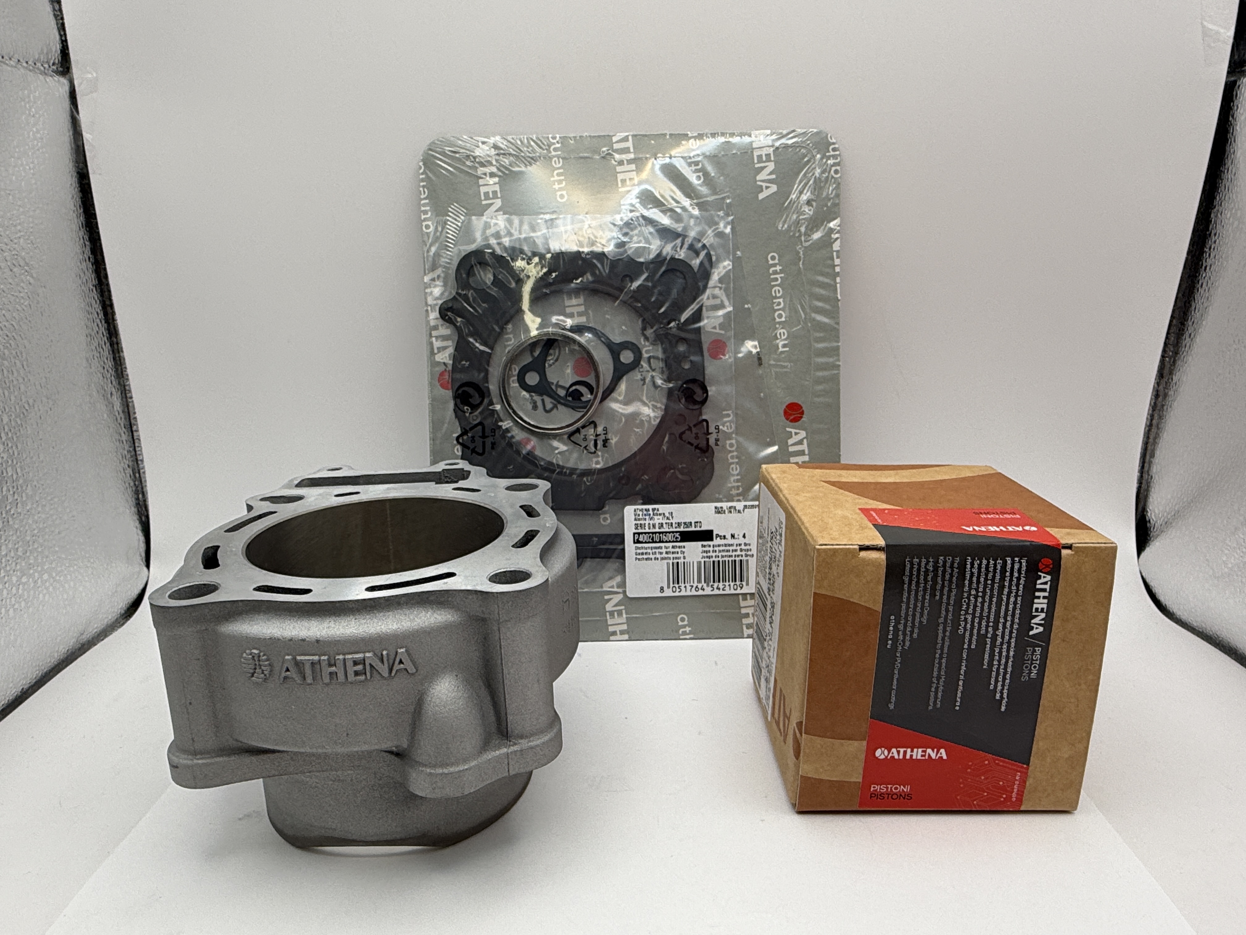 Athena Cylinder Kit 76.80mm Standard With Top Set, Piston Honda CRF250R 16-17