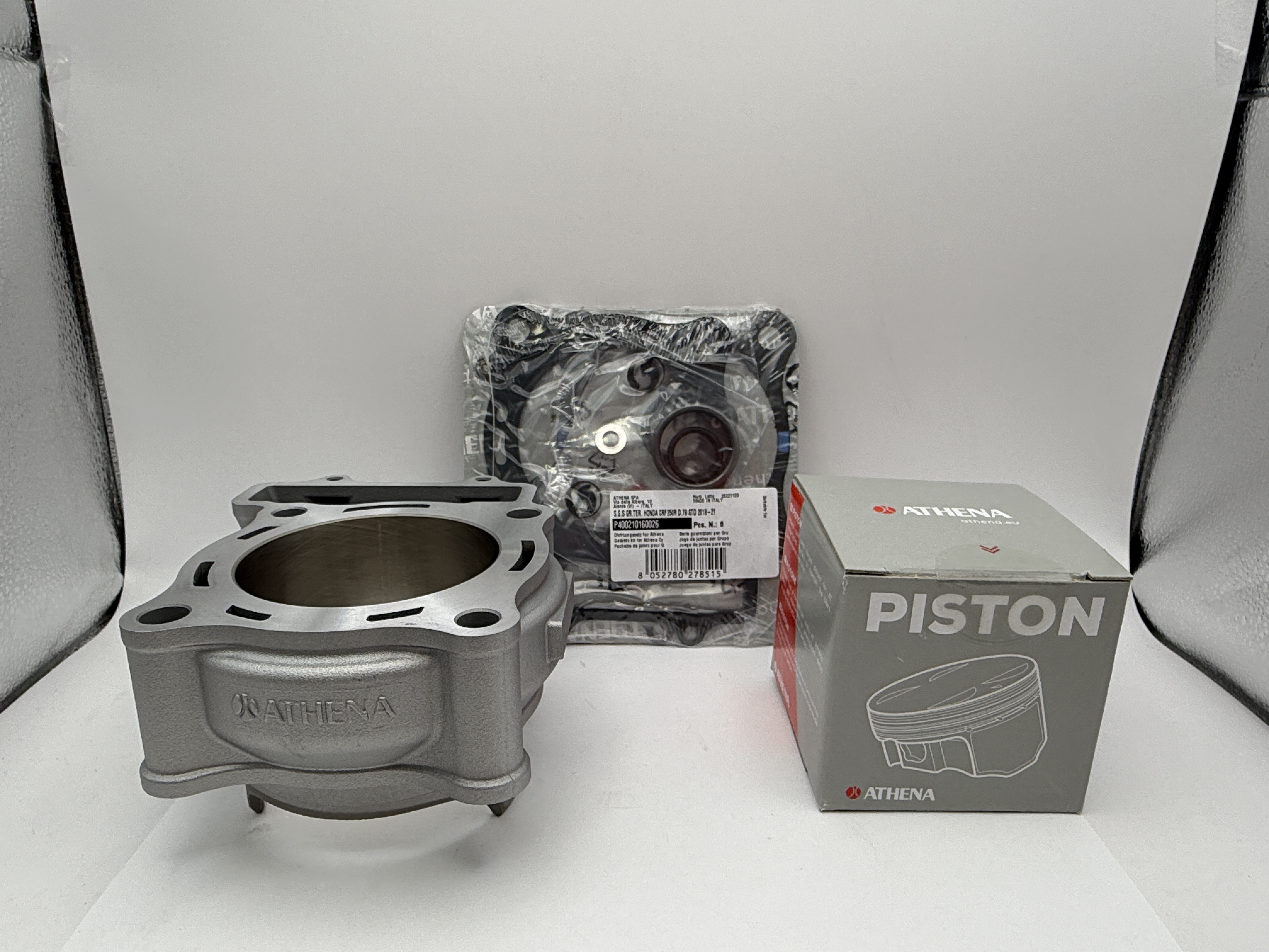 Athena Cylinder Kit 79.00mm Standard With Top Set, Piston Honda CRF250R 18-19, CRF250RX 18-19