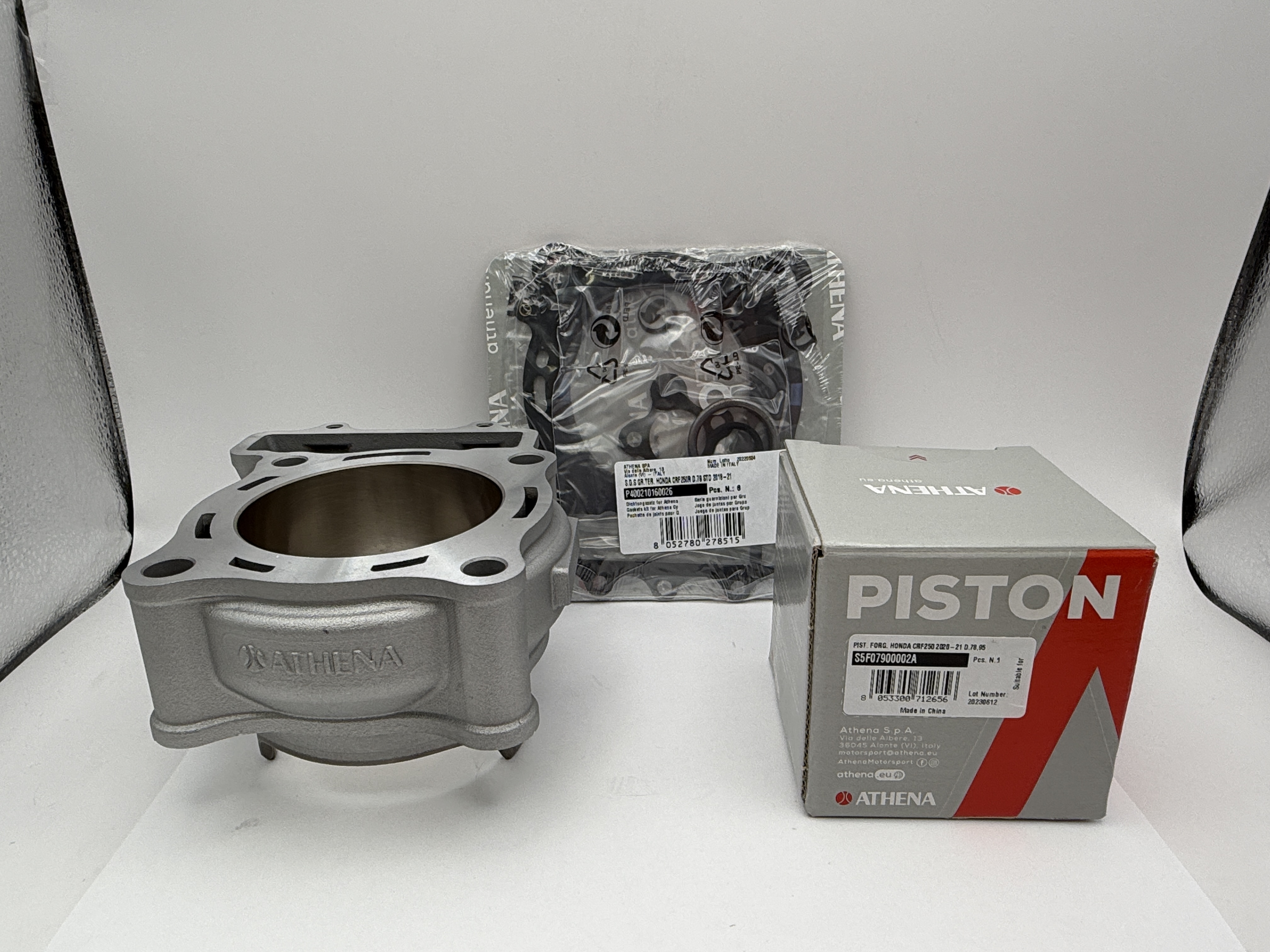 Athena Cylinder Kit 79.00mm Standard With Top Set, Piston Honda CRF250R 20-23