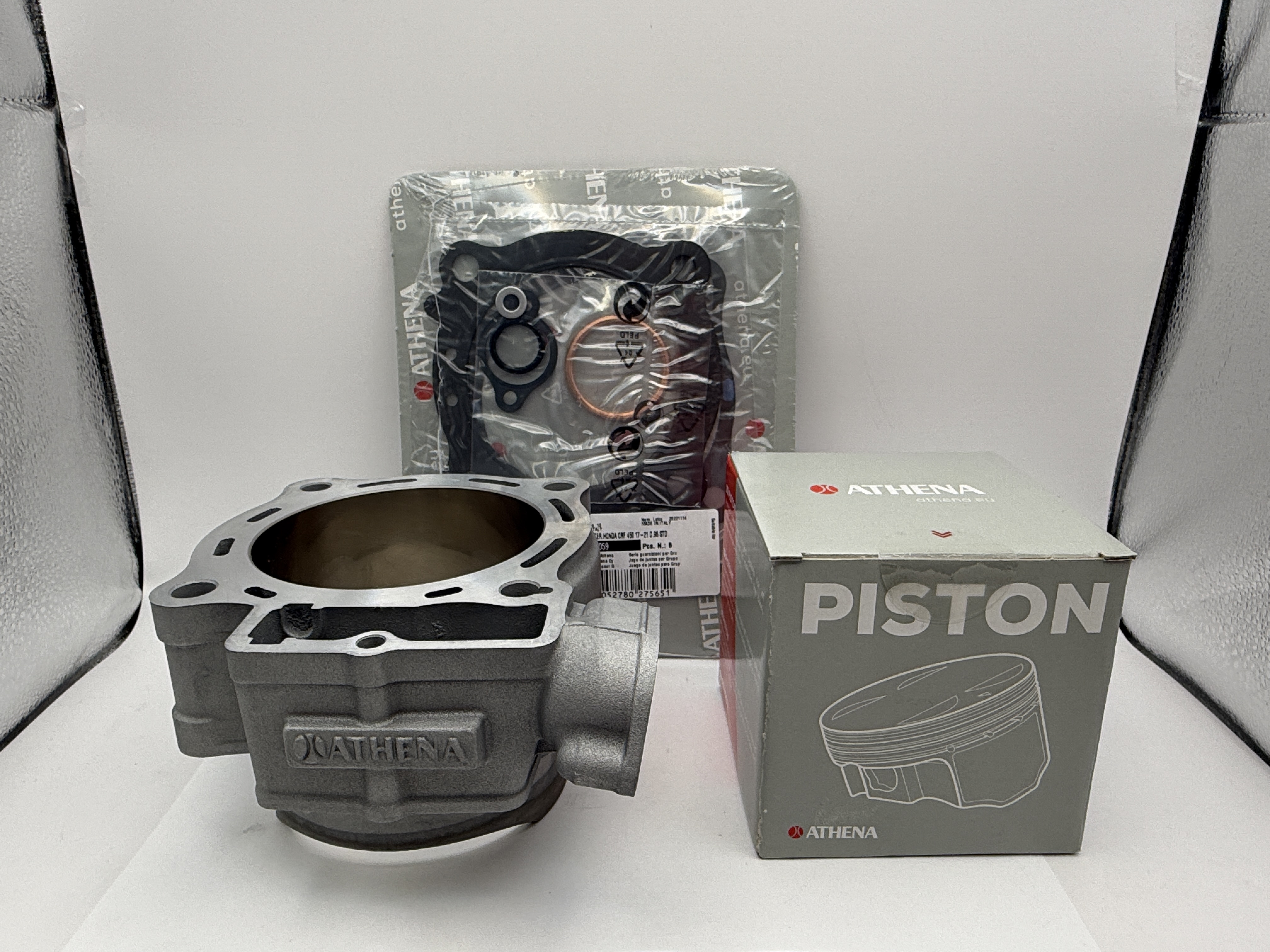 Athena Cylinder Kit 96.00mm Standard With Top Set, Piston Honda CRF450R 17-23, CRF450RX 17-23