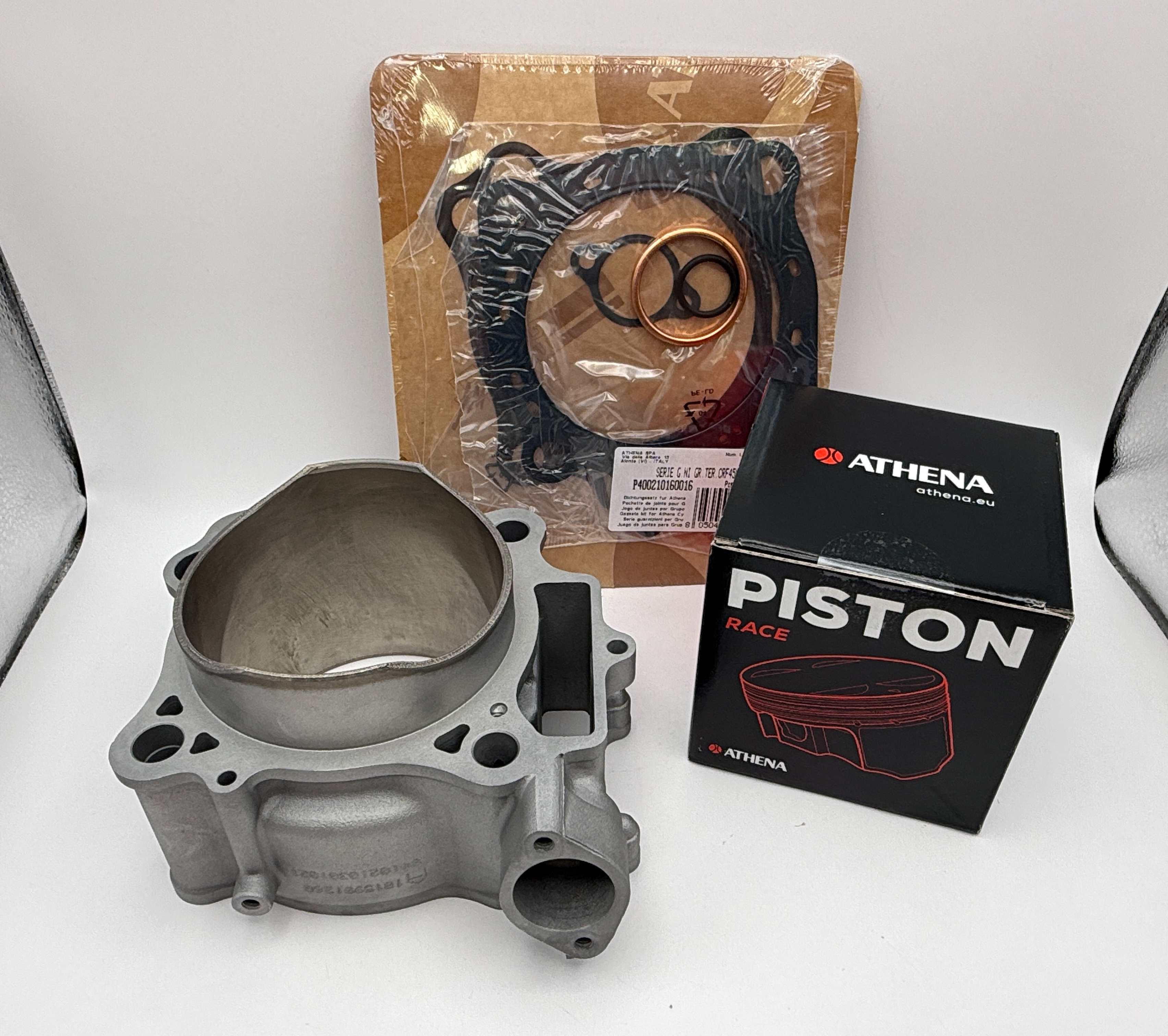 Athena Big Bore Cylinder Kit 100.00mm (+4.00mm) Top Set,Piston Honda CRF450X 05-14 (490cc)