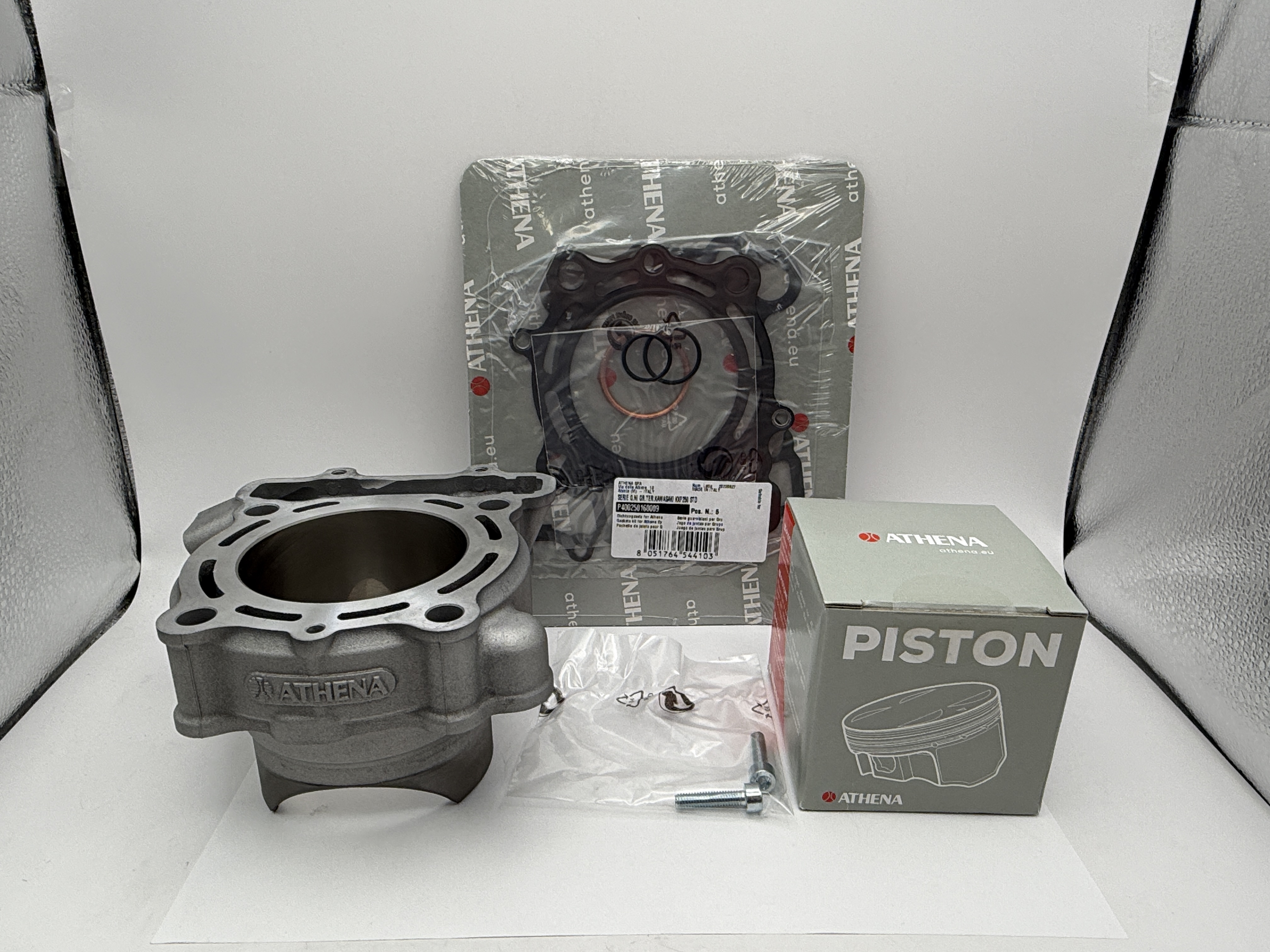 Athena Cylinder Kit 77.00mm Standard With Top Set, Piston Kawasaki KX250F 15-16