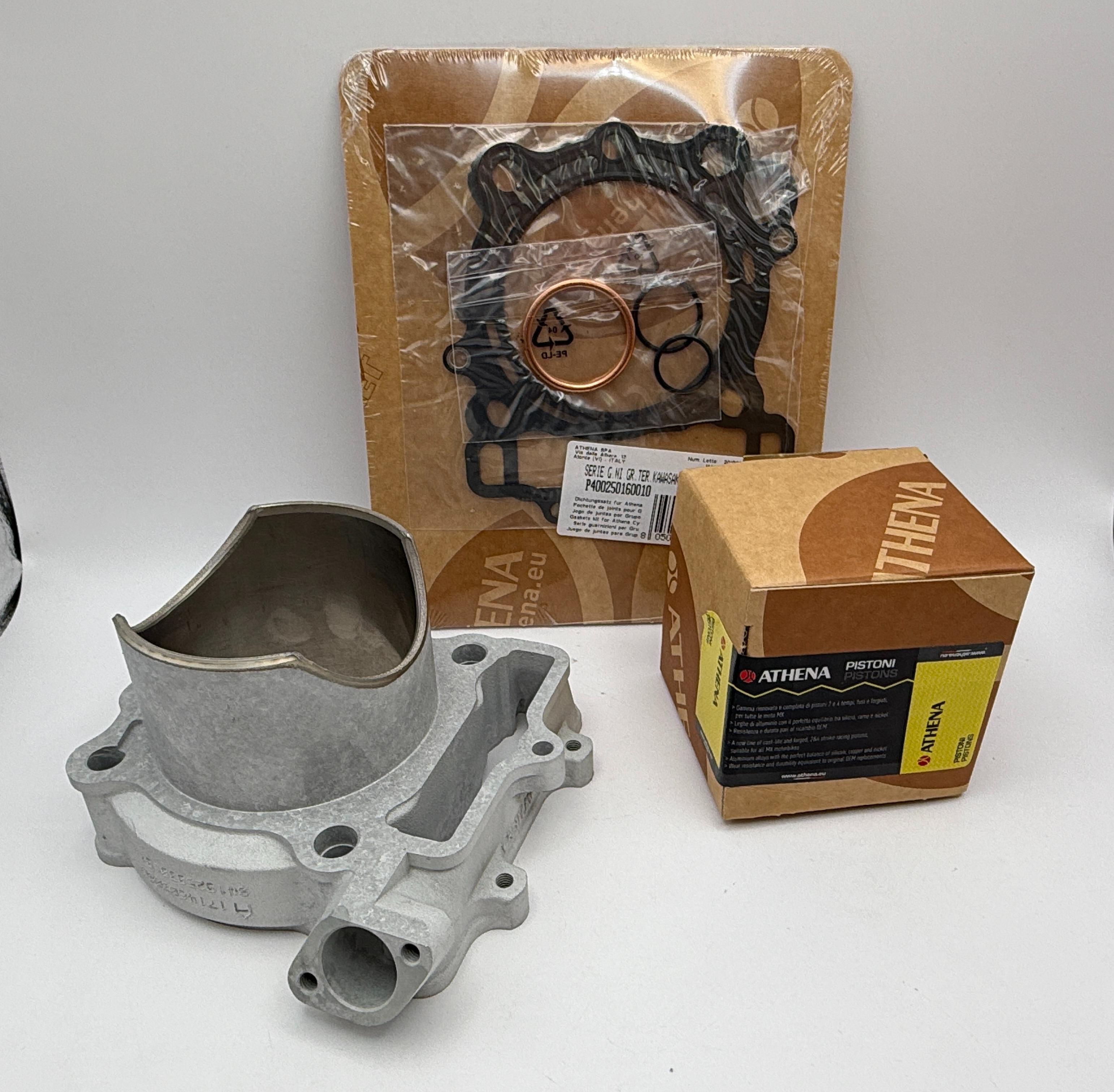 Athena Big Bore Cylinder Kit 83.00mm(+4.00mm)Top Set,Piston Kawasaki KX250F 13-16 (290cc)