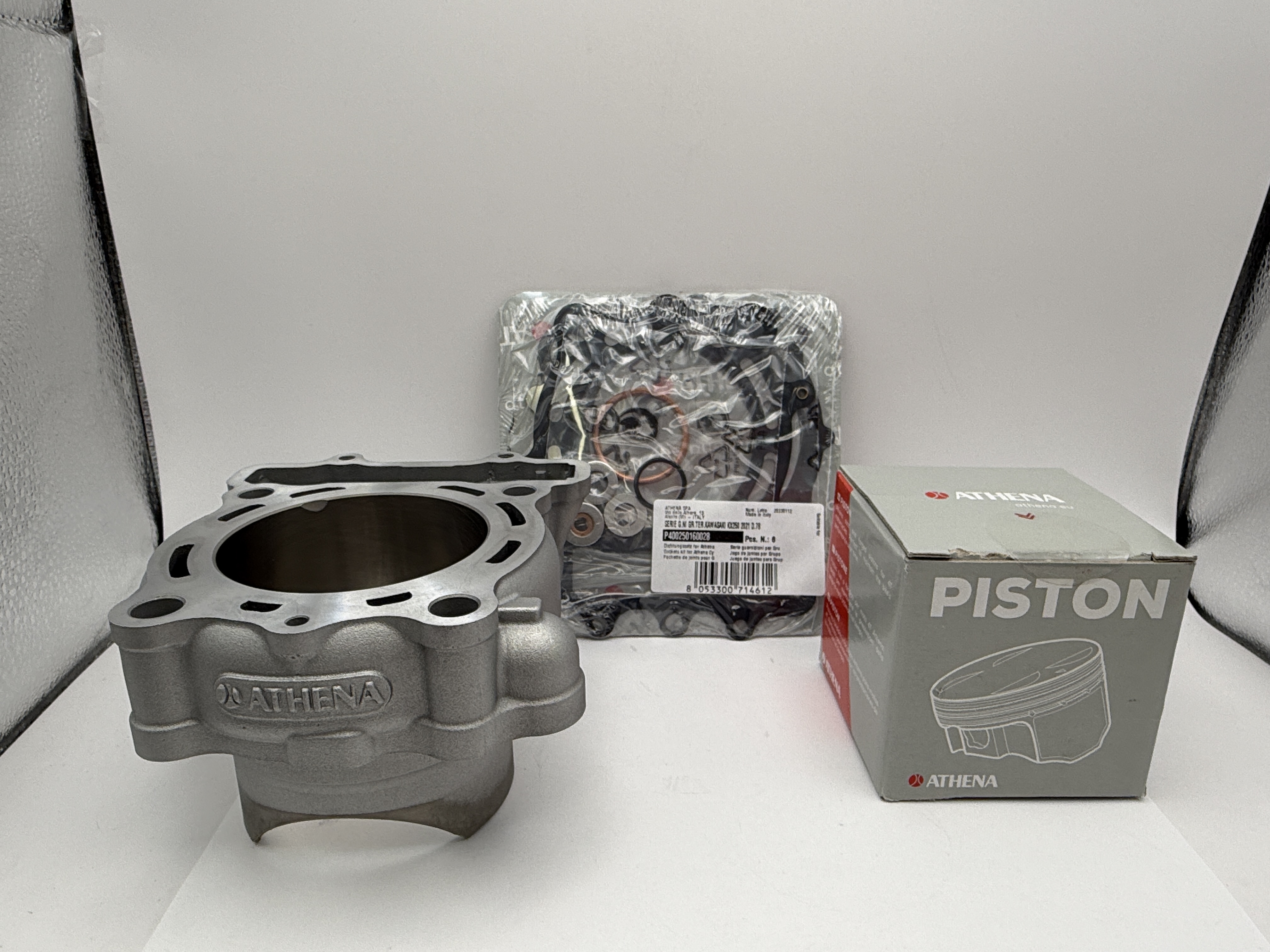 Athena Cylinder Kit 78.00mm Standard With Top Set, Piston Kawasaki KX250F 21-22