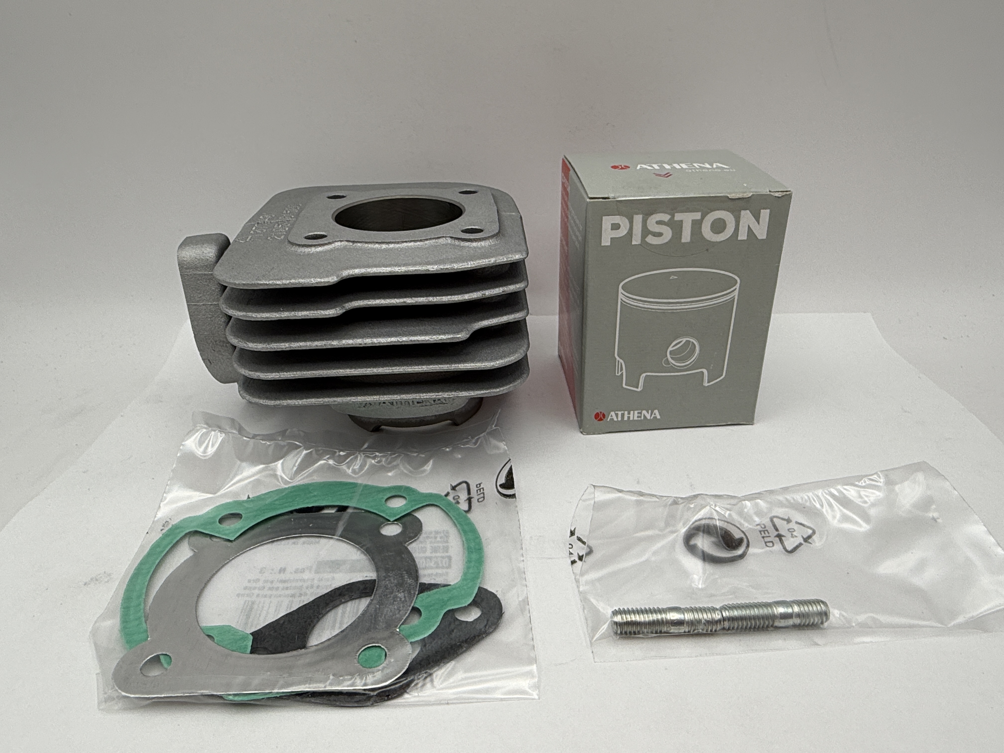 Athena Cylinder Kit 41.00mm Standard With Top Set, Piston Suzuki AH50 Address 92-95, AP50 94-97, AY50 Katana, Italjet Formula 50 94-00, Derbi Vamos 50 93-95, Hyosung Cub 50, Super Cab 50