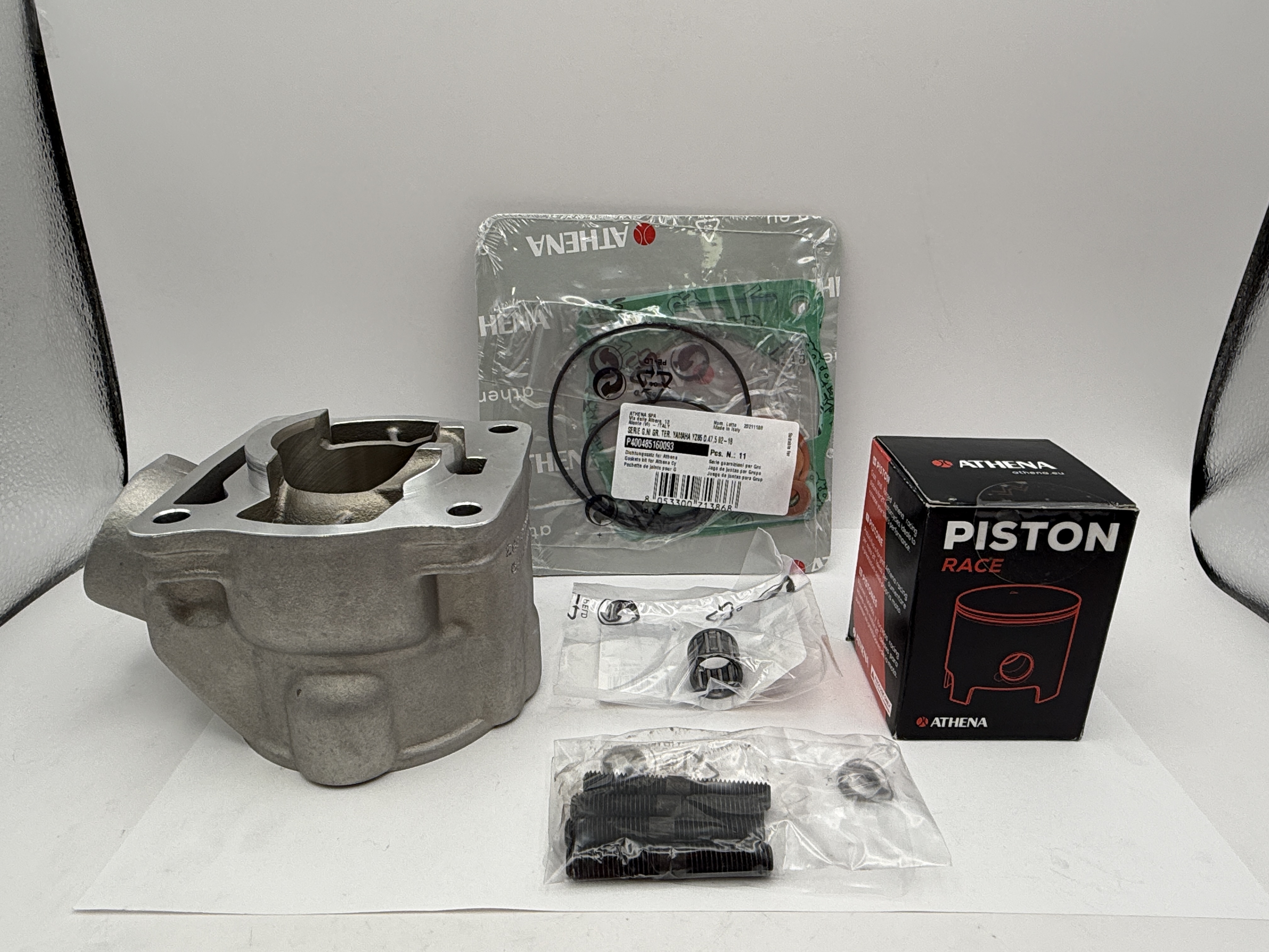 Athena Cylinder Kit 47.50mm Standard With Top Set, Piston Yamaha YZ85 02-18