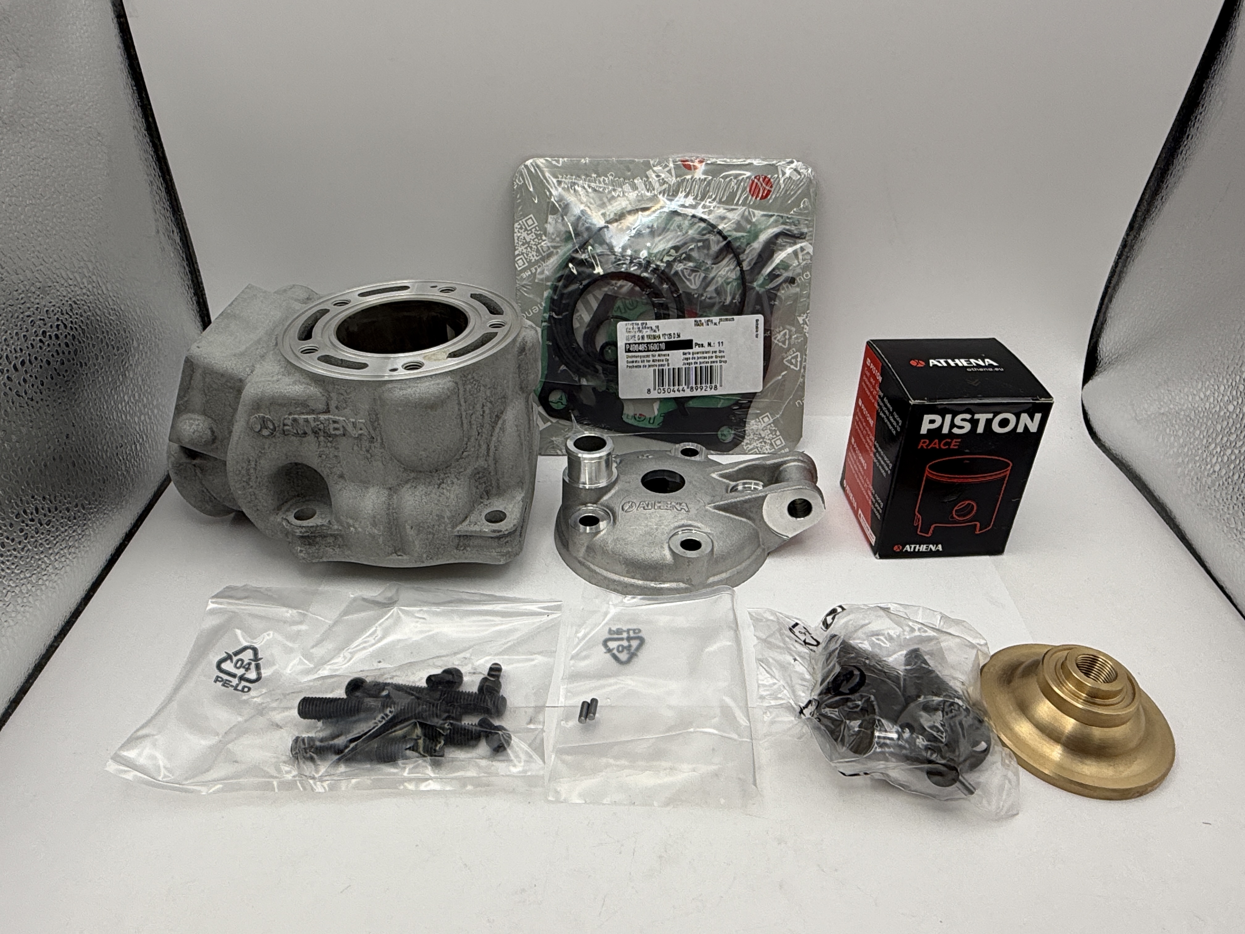 Athena Cylinder Kit 54.00mm Standard With Top Set, Piston Yamaha YZ125 05-24, YZ125X 20-24