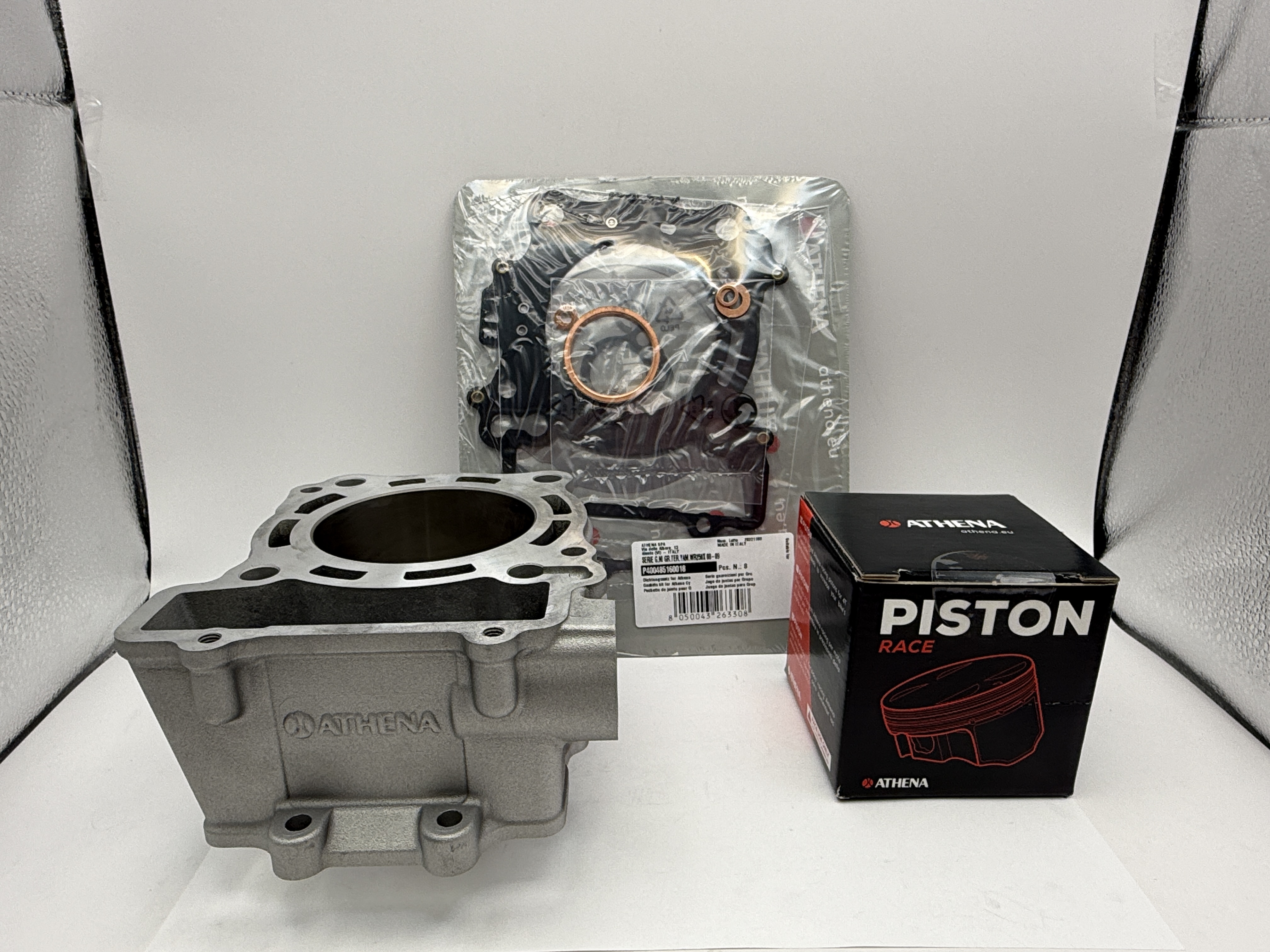 Athena Cylinder Kit 77.00mm Standard With Top Set, Piston Yamaha WR250R 08-17, WR250X 08-17