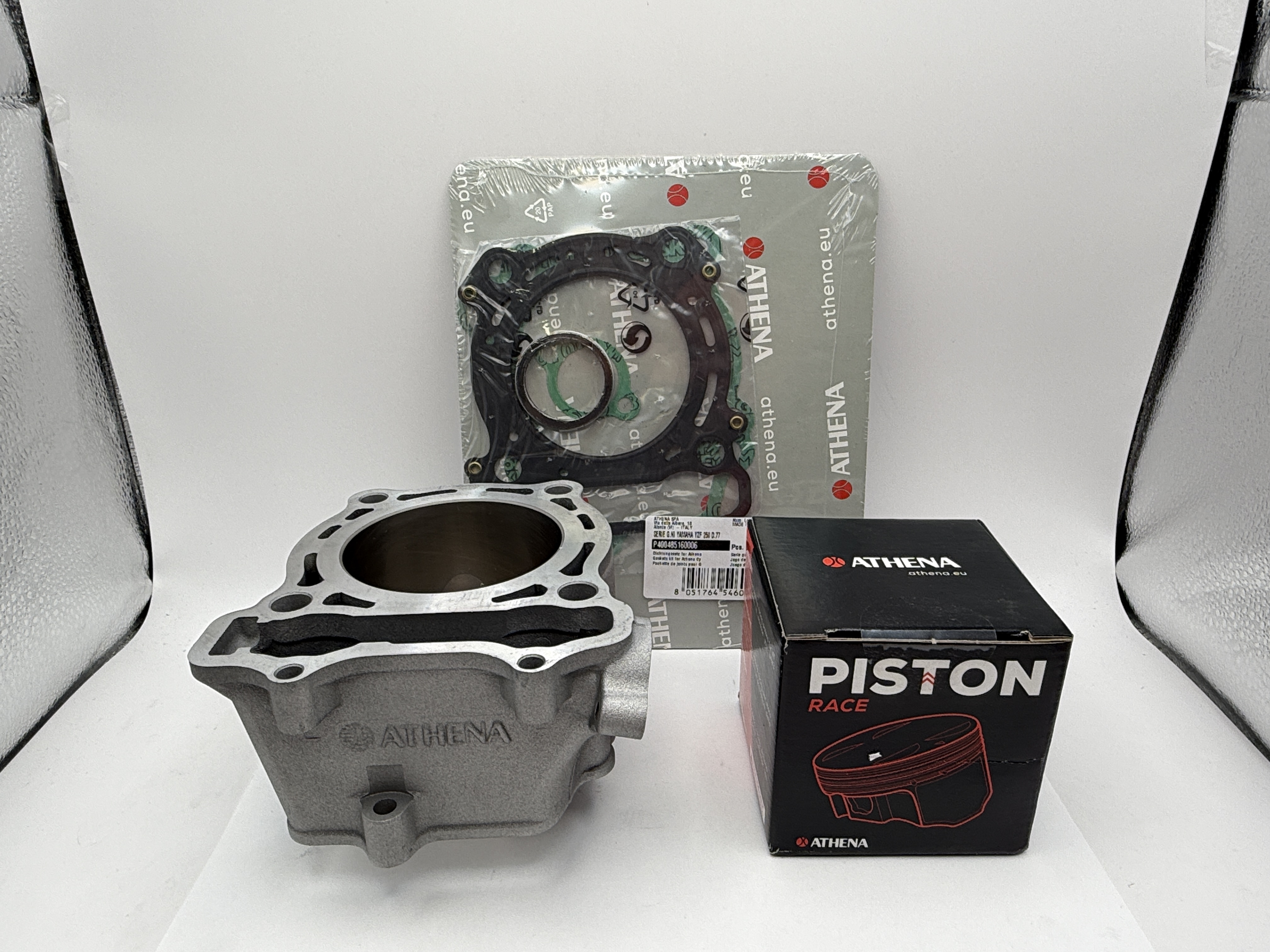 Athena Cylinder Kit 77.00mm Standard With Top Set, Piston Yamaha YZ250F 01-07, WR250F 01-12