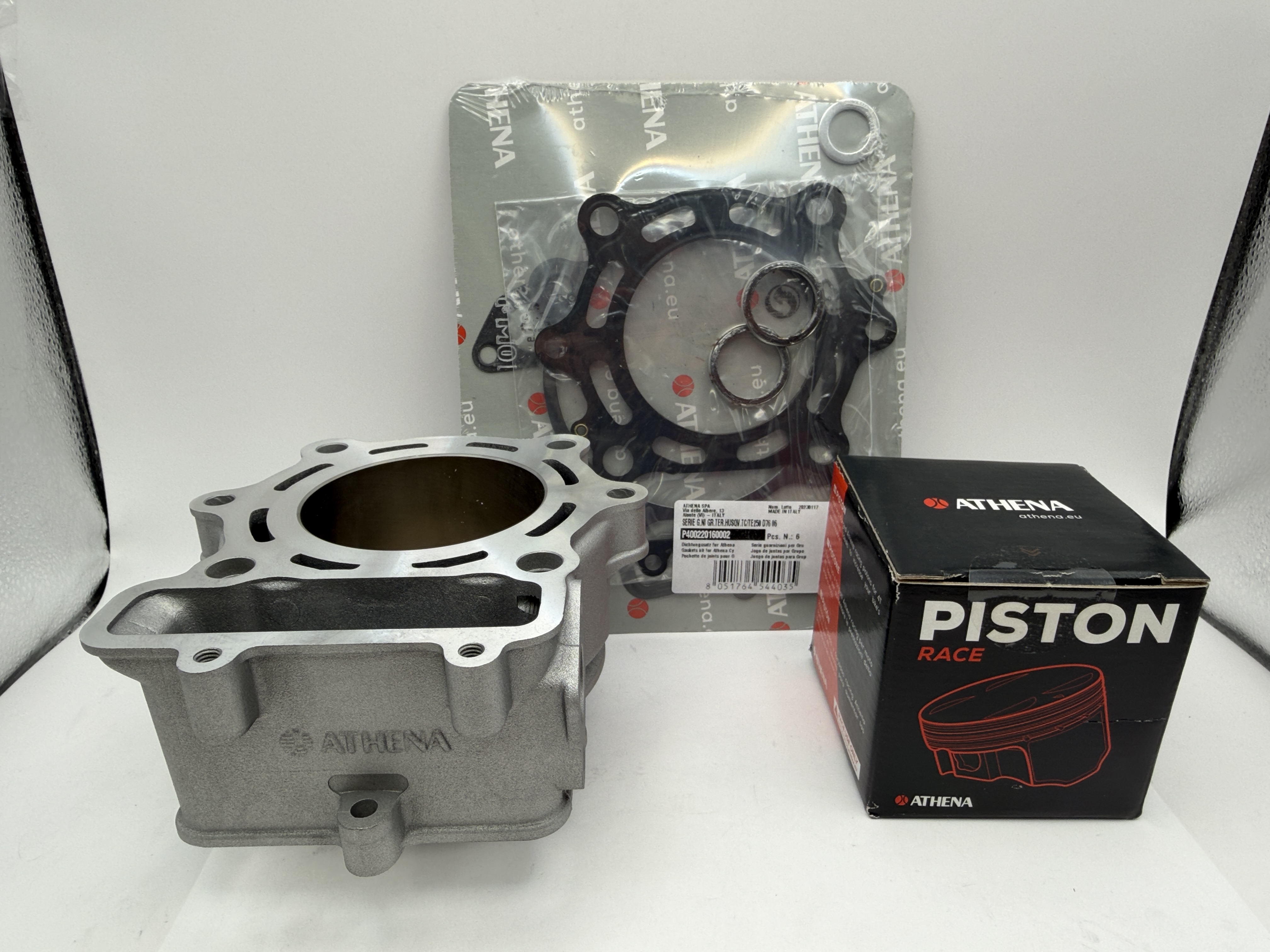 Athena Cylinder Kit 76.00mm Standard With Top Set, Piston Husqvarna TC 250 06-09, TE 250 06-09, TXC 250 06-09, SMR 250 06-09