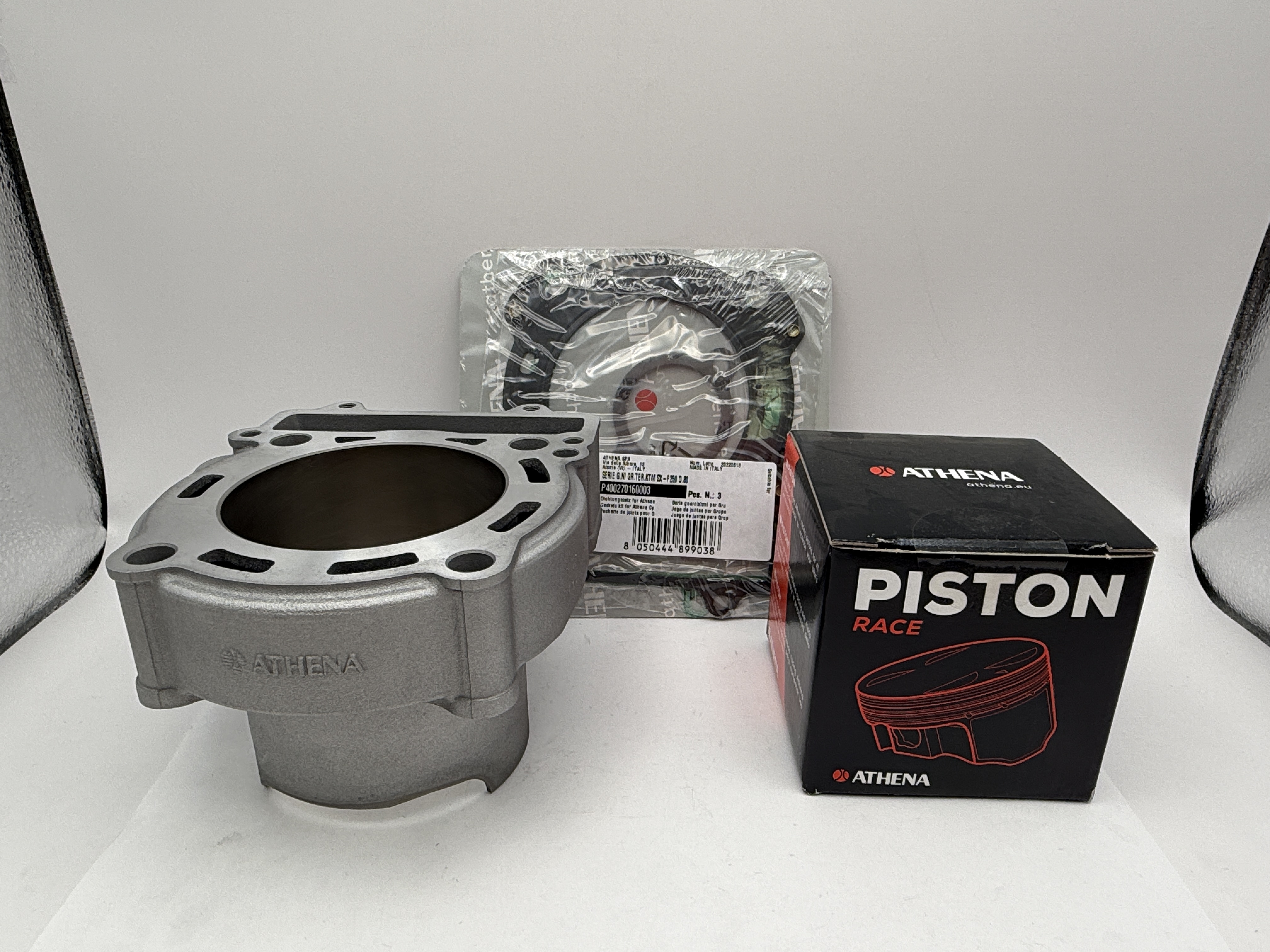 Athena Big Bore Cylinder Kit 80.00mm(+4.00mm) Top Set,Piston KTM 250 SX-F 06-10 (290cc)