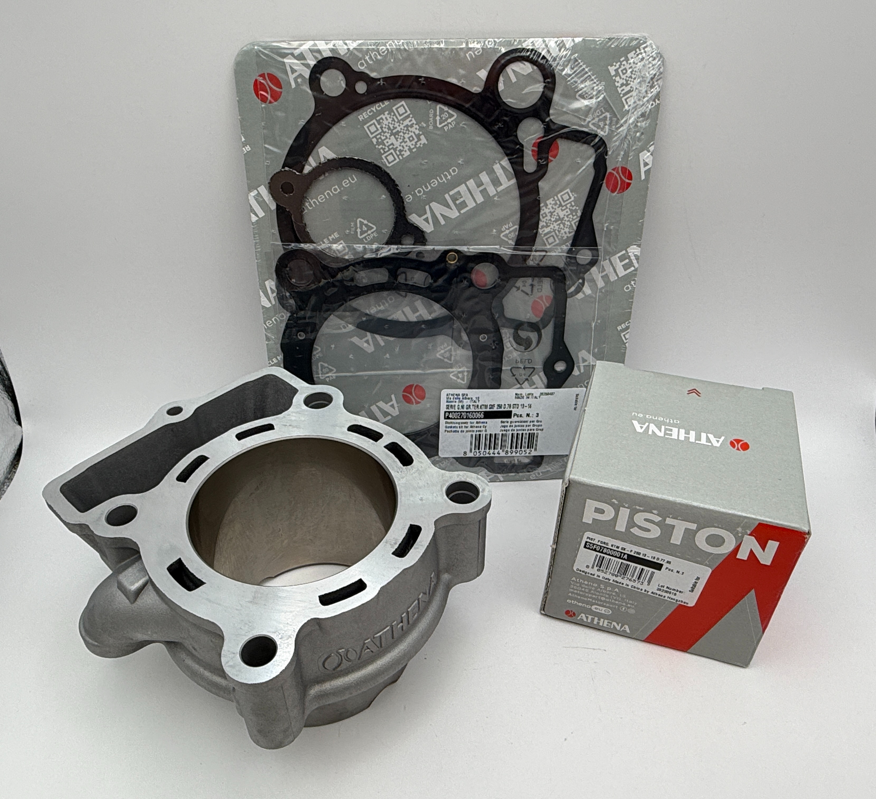 Athena Cylinder Kit 78.00mm Standard With Top Set, Piston KTM 250 SX-F 13-15, Husqvarna FC250 14-15
