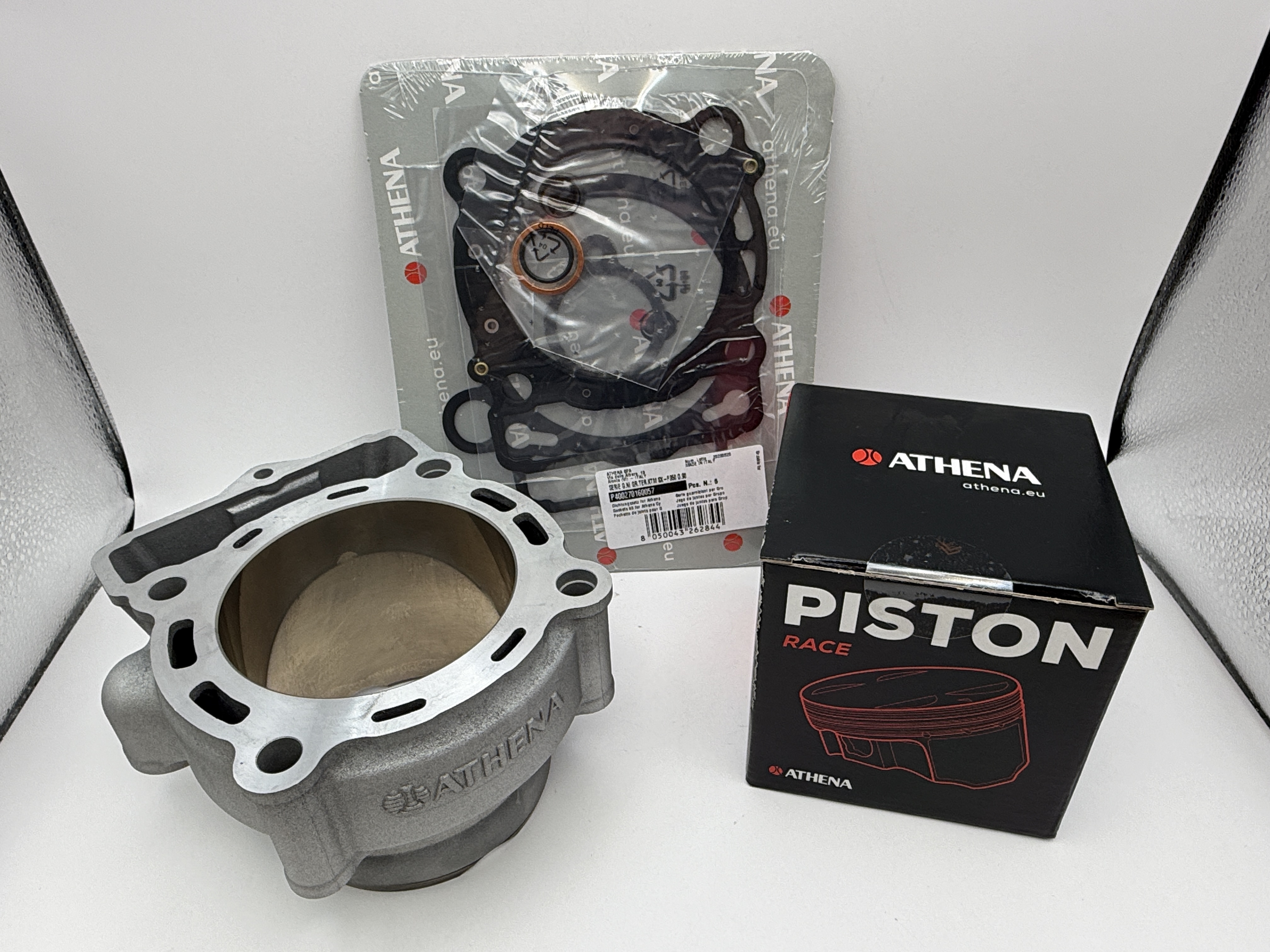 Athena Big Bore Cylinder Kit 90.00mm (+2.00mm) With Top Set, Piston KTM 350 SX-F 11-15, 350 XC-F 11-13, Husqvarna FC350 14-15 (365cc)
