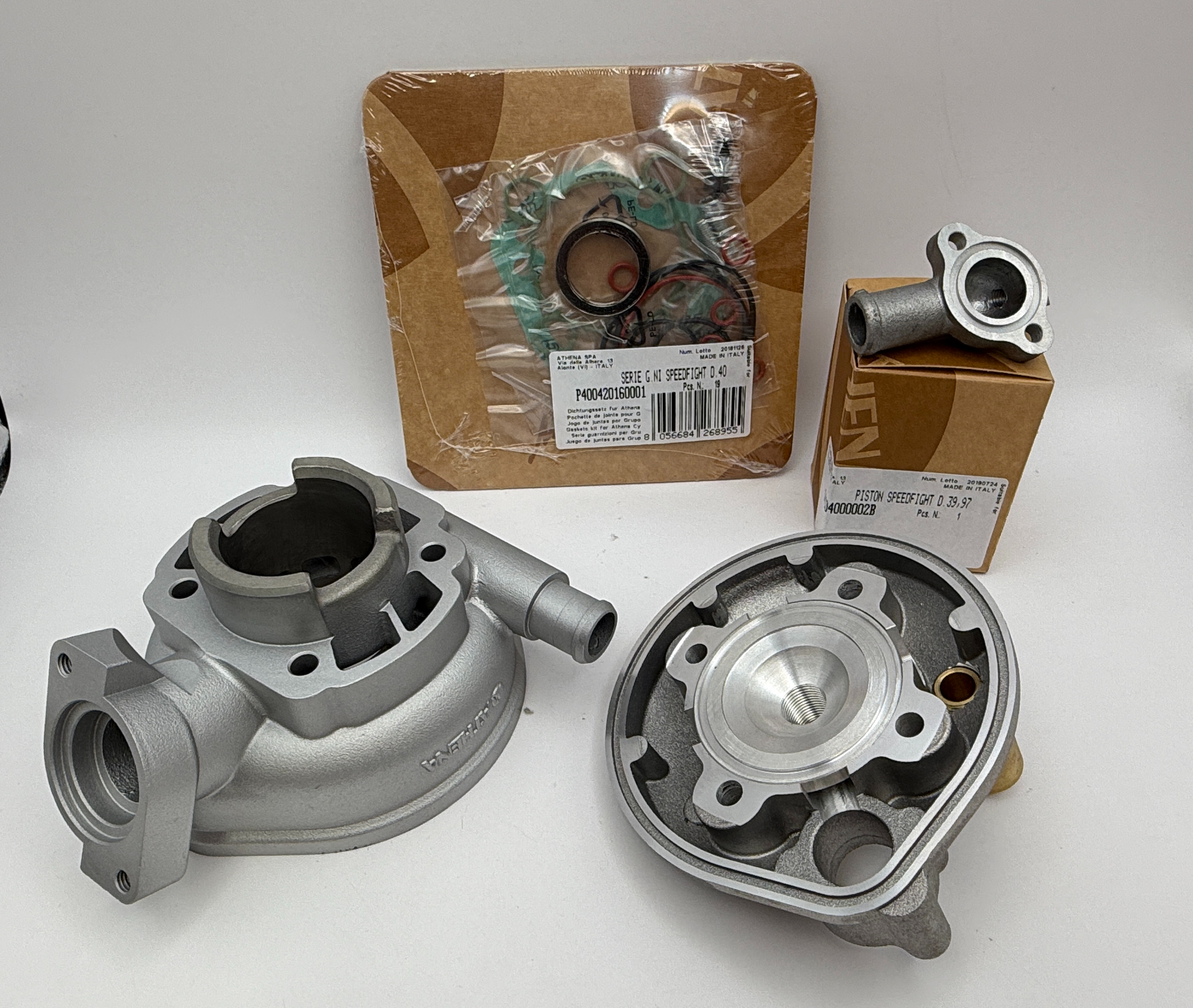 Athena Cylinder Kit 40.00mm Standard Top Set,Piston,Head Peugeot Speedfight LC 05-06