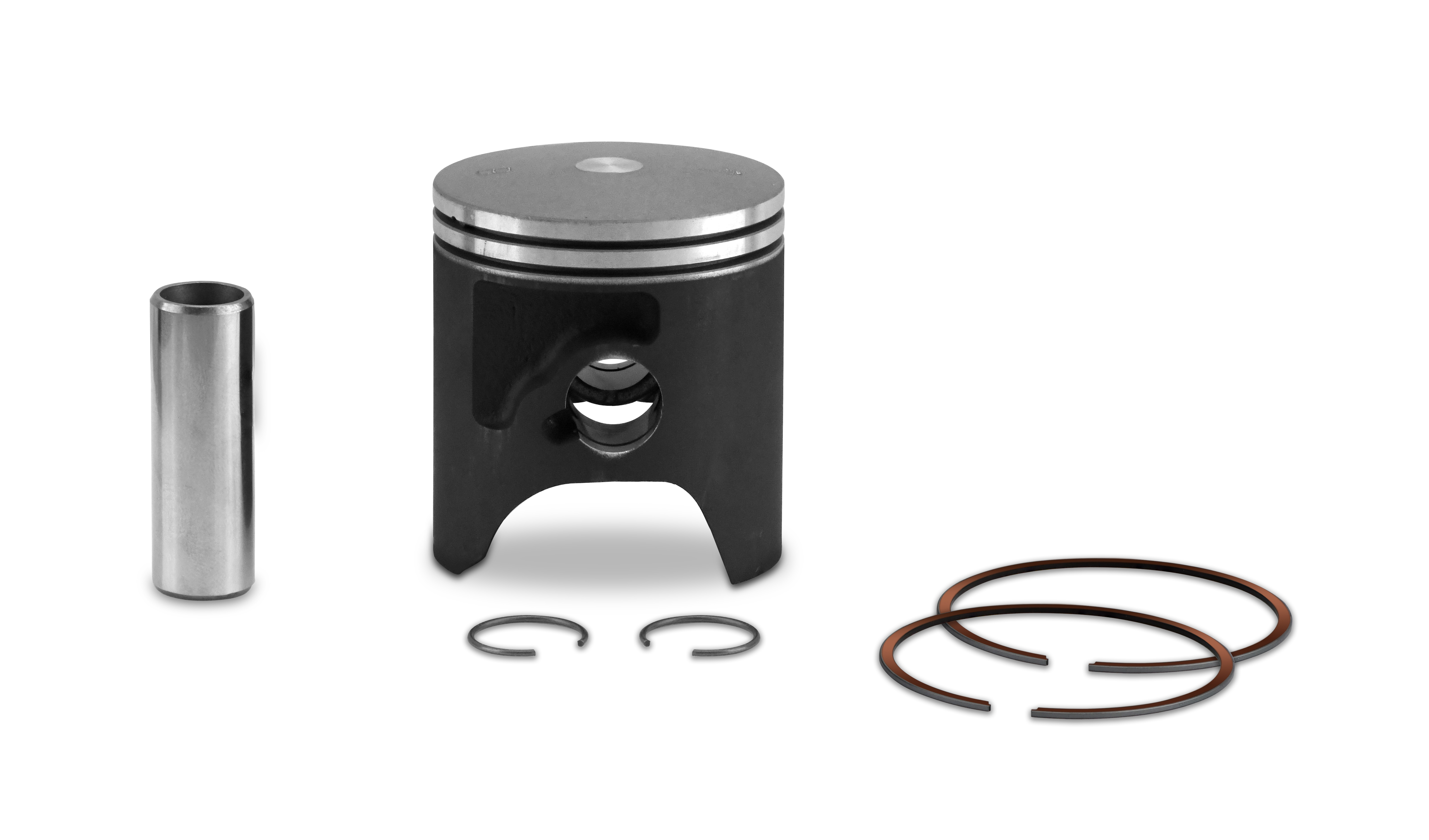 Athena Piston Kit (Cast Lite) 44.46mm Kawasaki KX65 02-19, Suzuki RM65 00-07 (B)