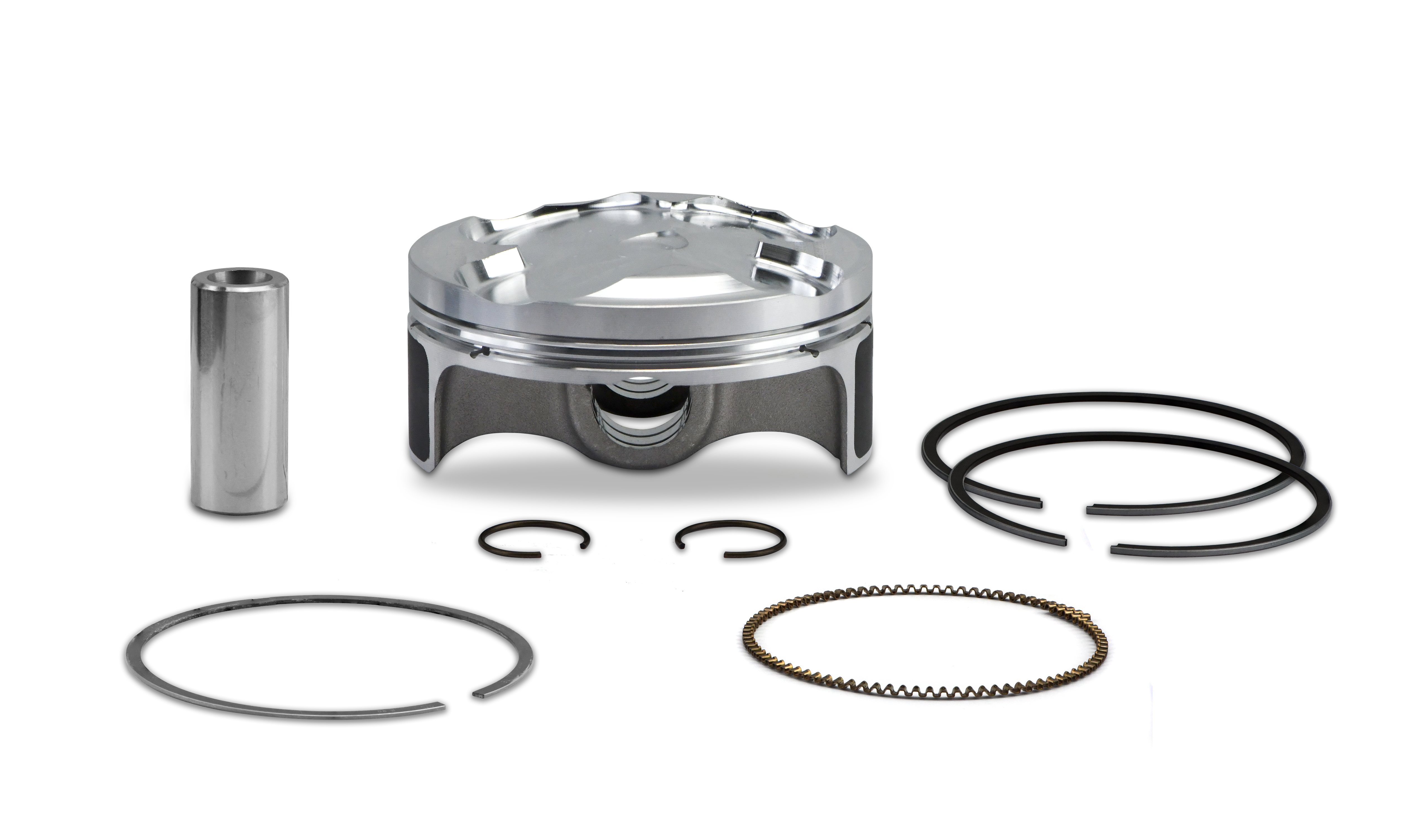 Athena Piston Kit (Forged) 76.97mm Suzuki RM-Z250 07-09 (B) (Sport Range)