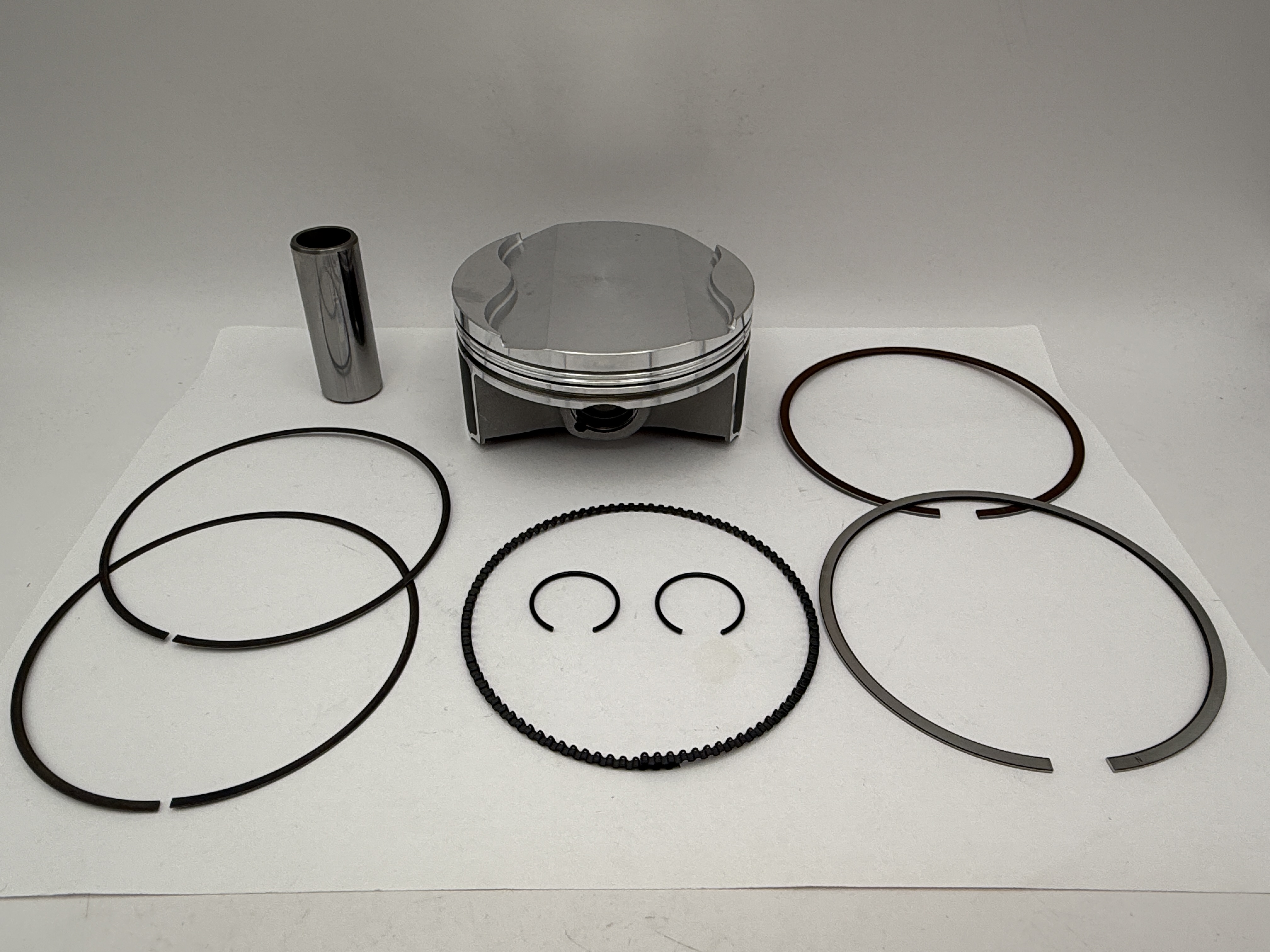 Athena Piston Kit (Forged) 89.95mm Suzuki DR-Z400 00-17, 2019, LT-Z400 Quadsport 00-14, Kawasaki KFX400 03-06, Arctic Cat DVX400 04-08 (B) (Sport Range)