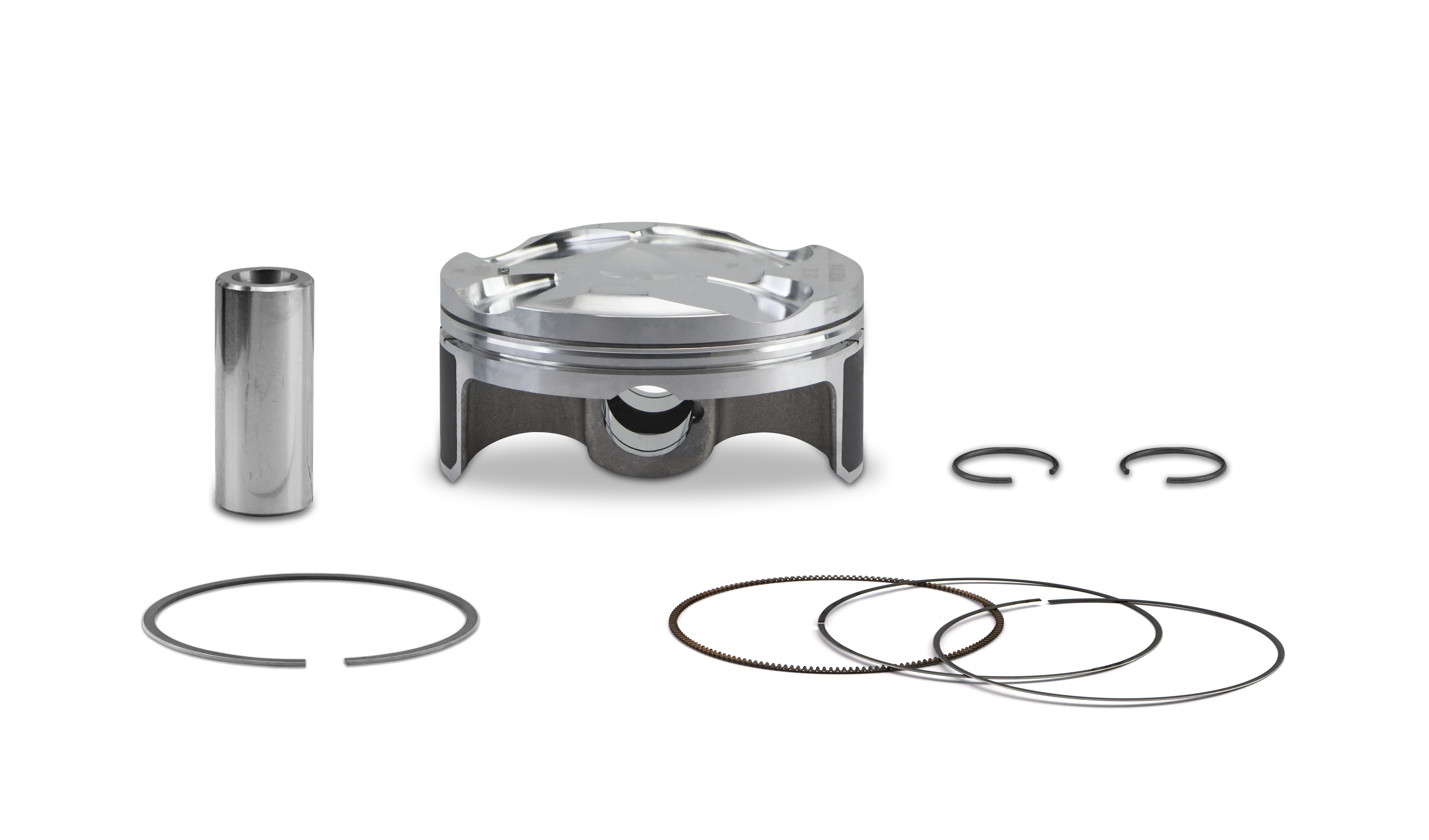 Athena Piston Kit (Forged) 76.97mm Yamaha YZ250F 14-15, WR250F 15-17 (B) (Sport Range) 1SM-11631-01