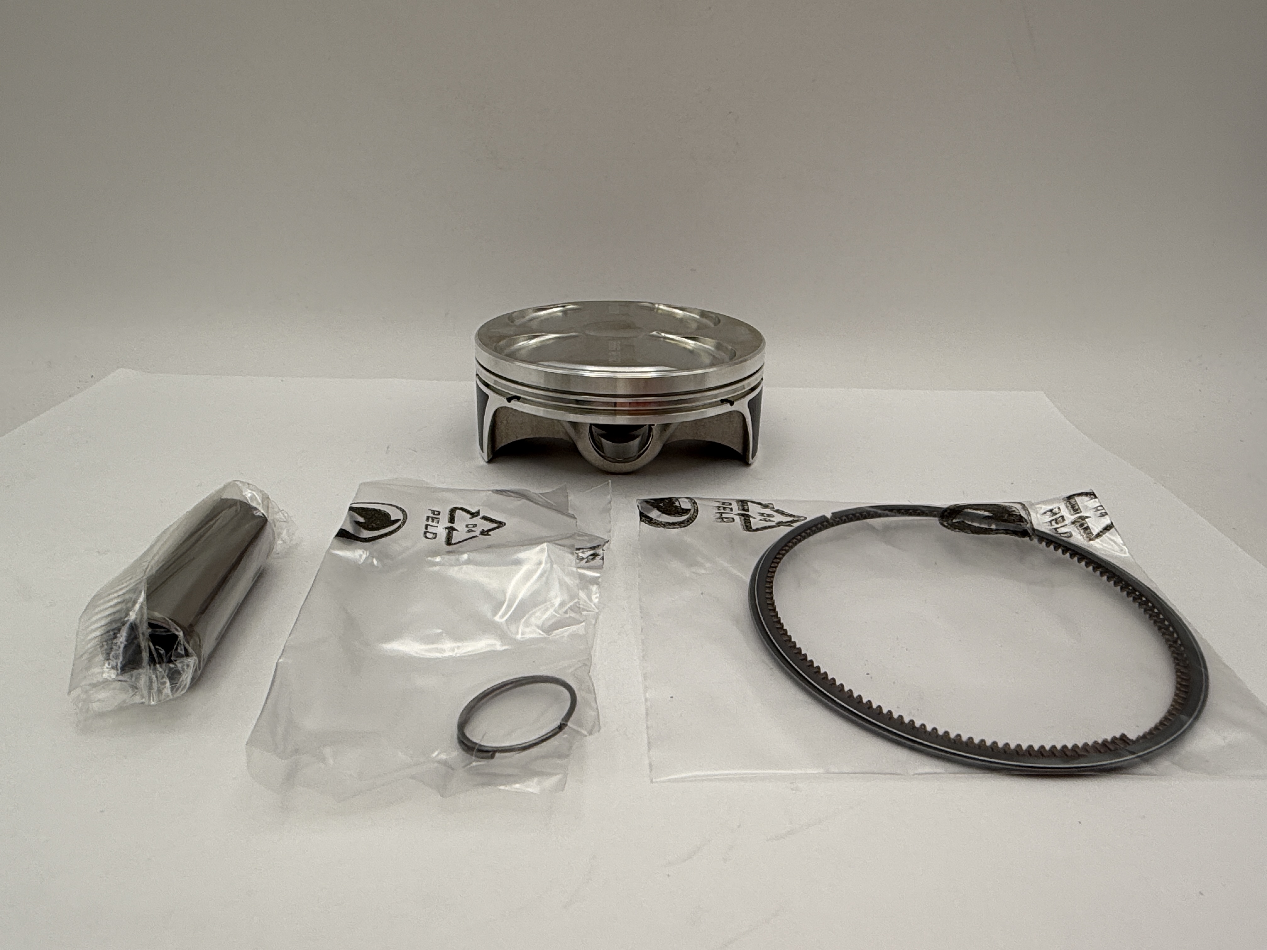 Athena Piston Kit (Forged) 76.96mm Yamaha YZ250F 16-18, YZ250FX 17-19, WR250F 18-19 (B) 1SM-11631-10