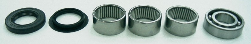 TourMax Swing Arm Bearings & Seals Kawasaki ZX1000B1-3 88-90, ZX1100C1-4 90-93, ZX1100D1-8 93-00, ZX600E1-3 93-95, ZX600F1-2 95-97, ZX600G1-2 98-99, ZX600J1 00, ZX636A1P 02