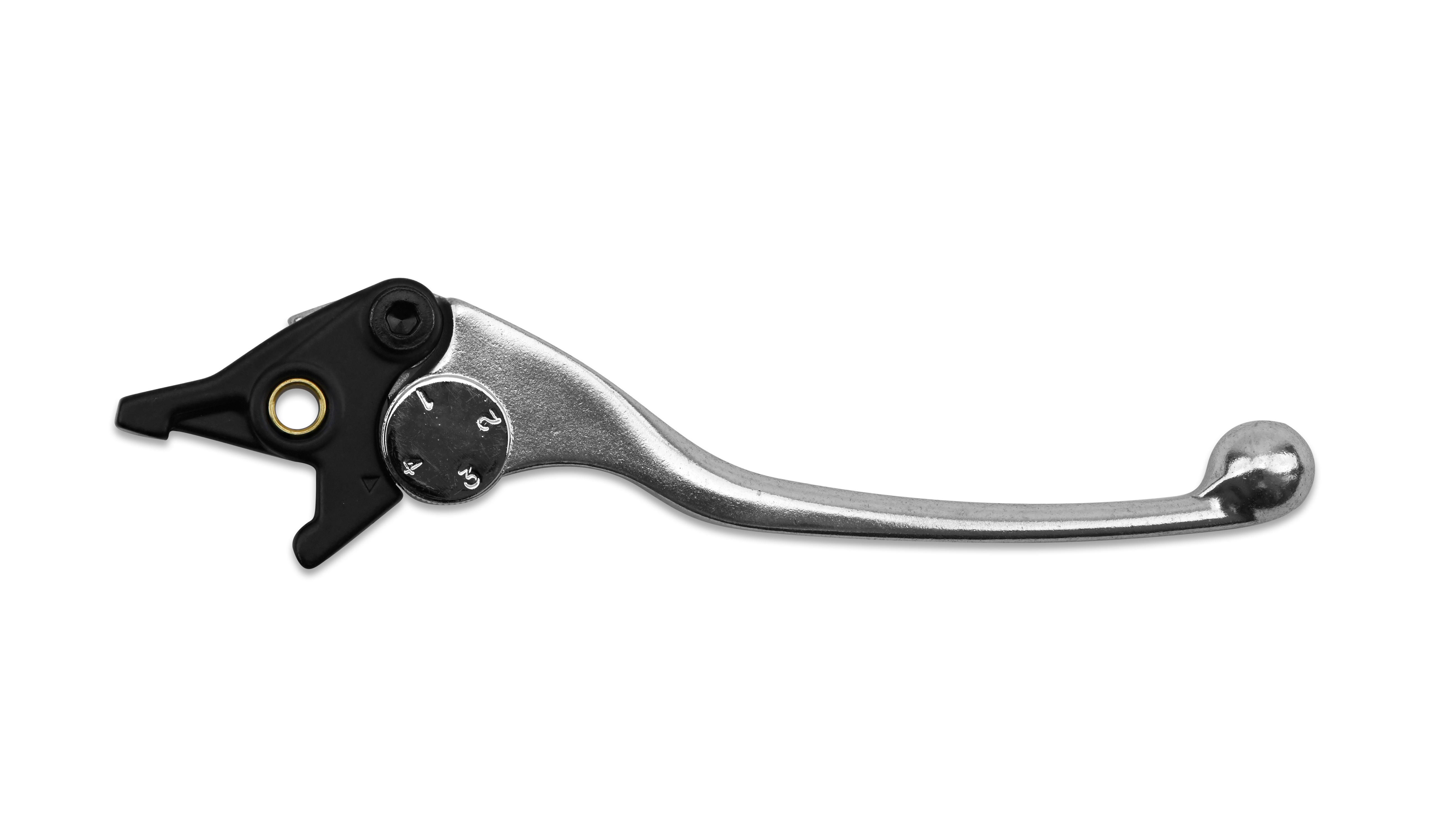 Hendler Front Brake Lever Alloy Blade & Black Mount Kawasaki 1221