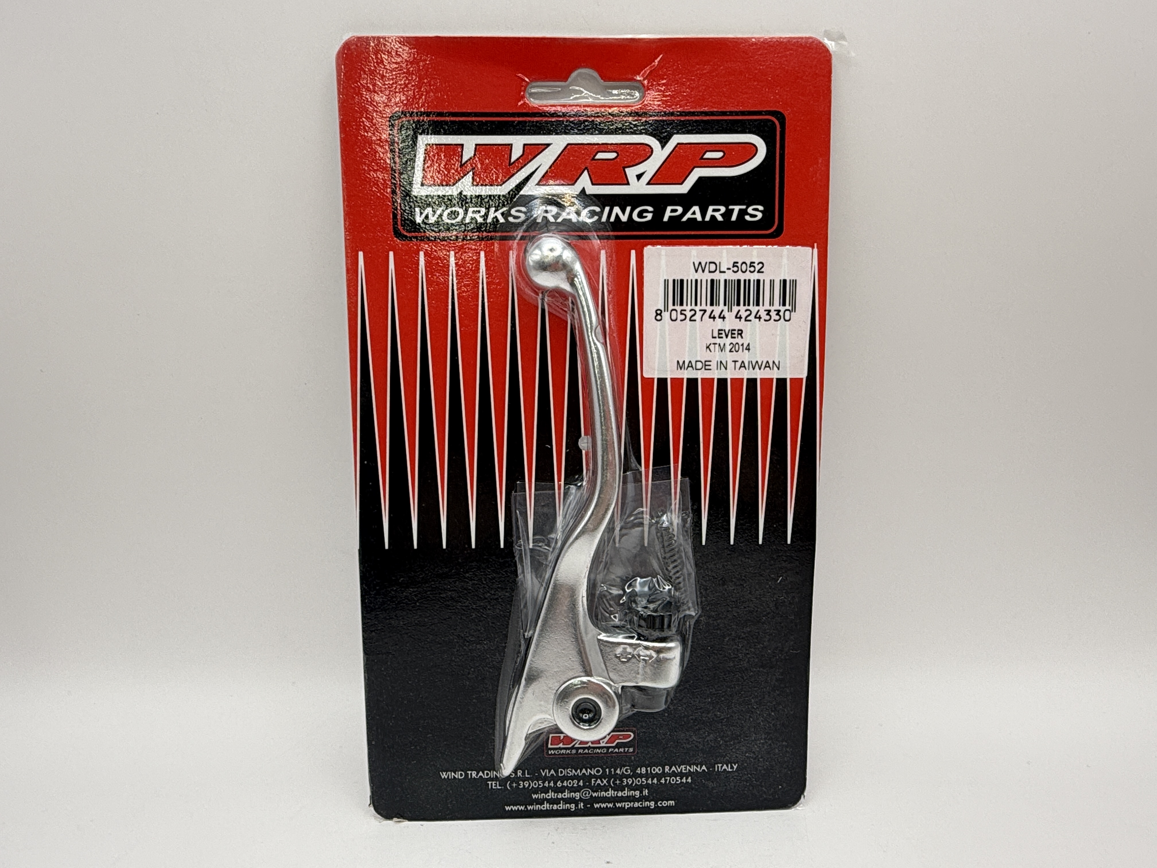 WRP Forged Alloy Front Brake Lever KTM, Husqvarna (Brembo) OEM Number: 77713002000