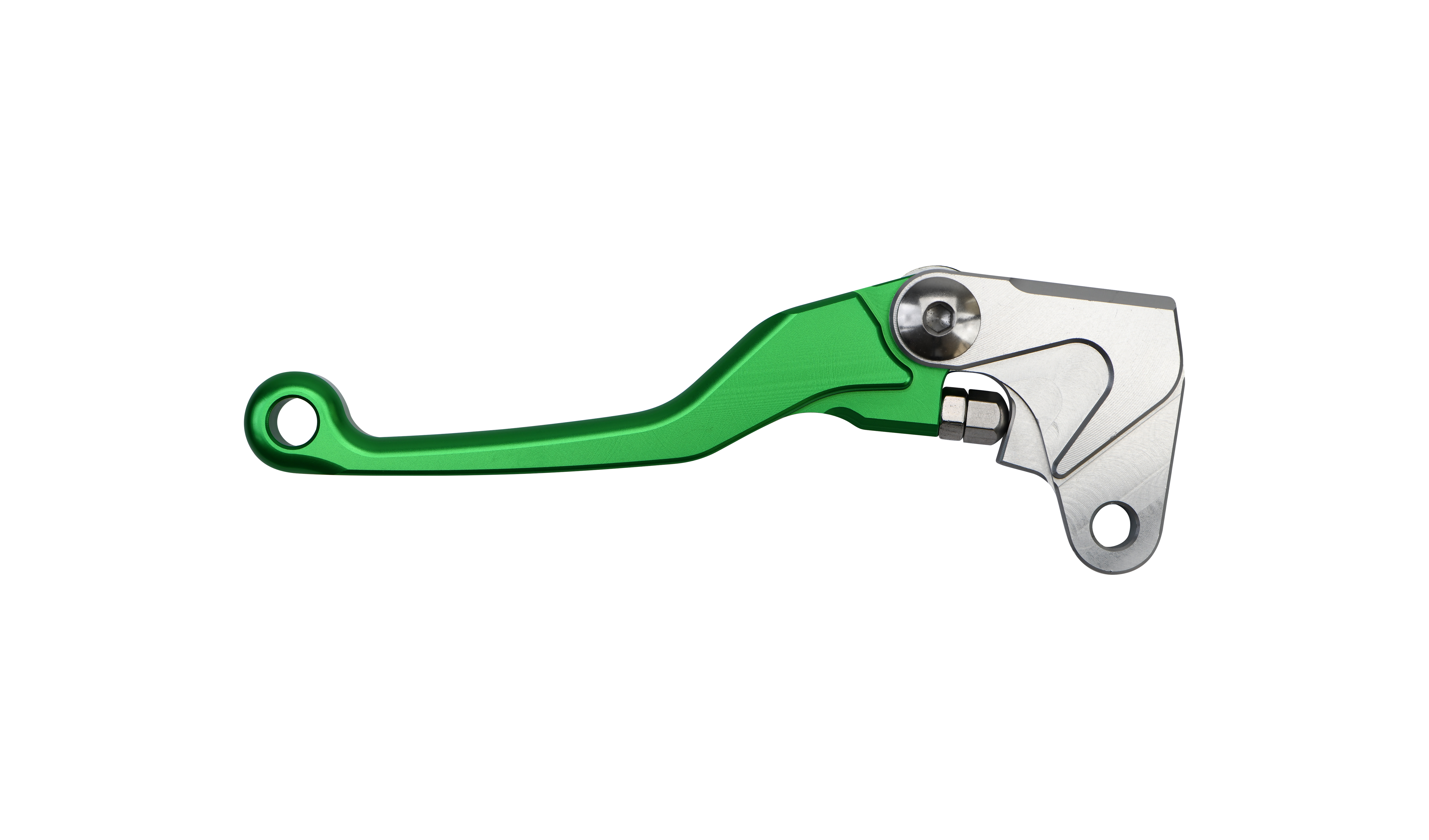 Snapback Clutch Green Lever fits Yamaha YZ250FX 15-19, YZ450FX 16-18, WR250F 05-18, WR450F 05-18, Kawasaki KLX450R 08-15