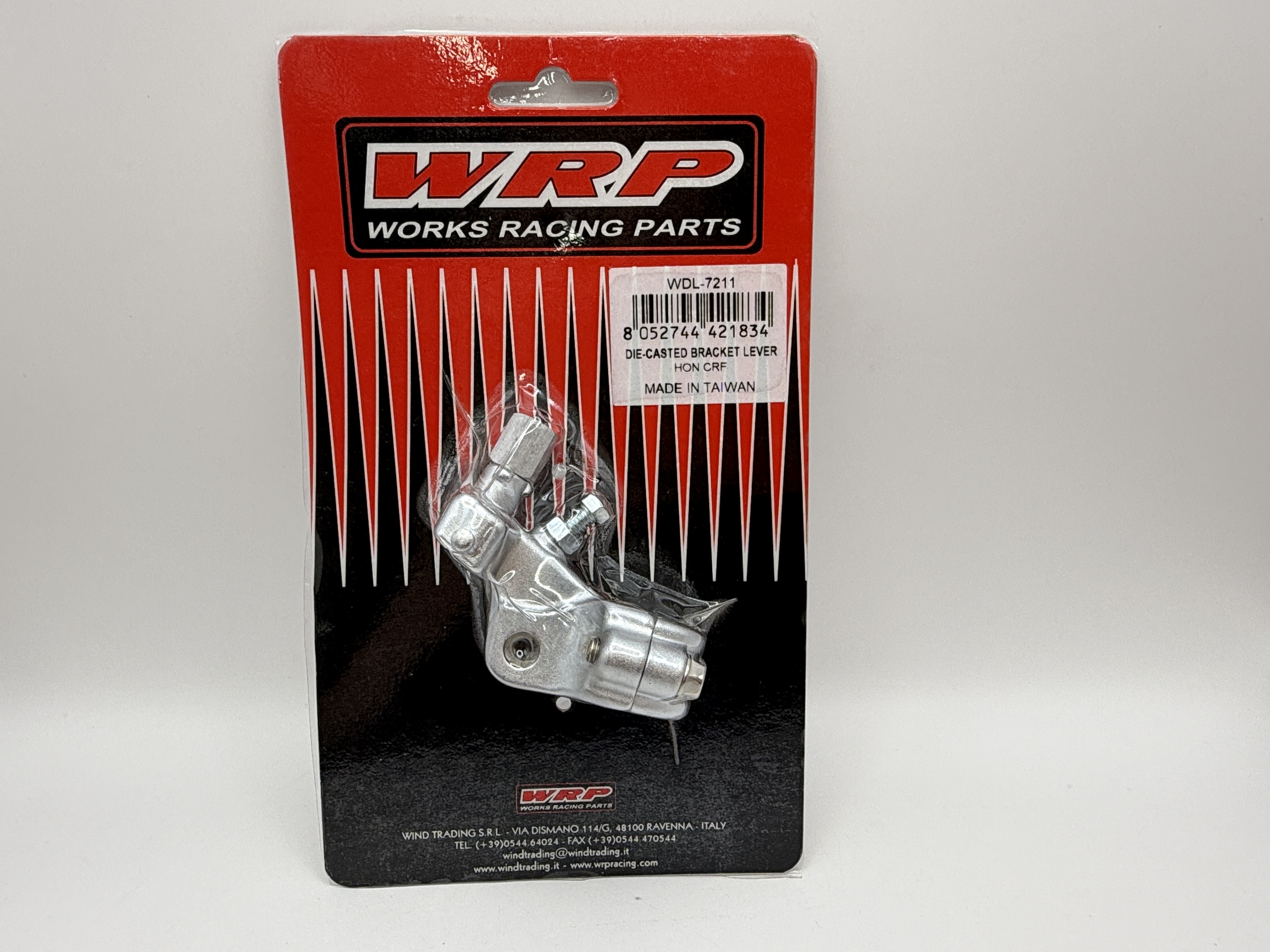 WRP Alloy Clutch Lever Perch Bracket Honda CRF With Hot Start Perch