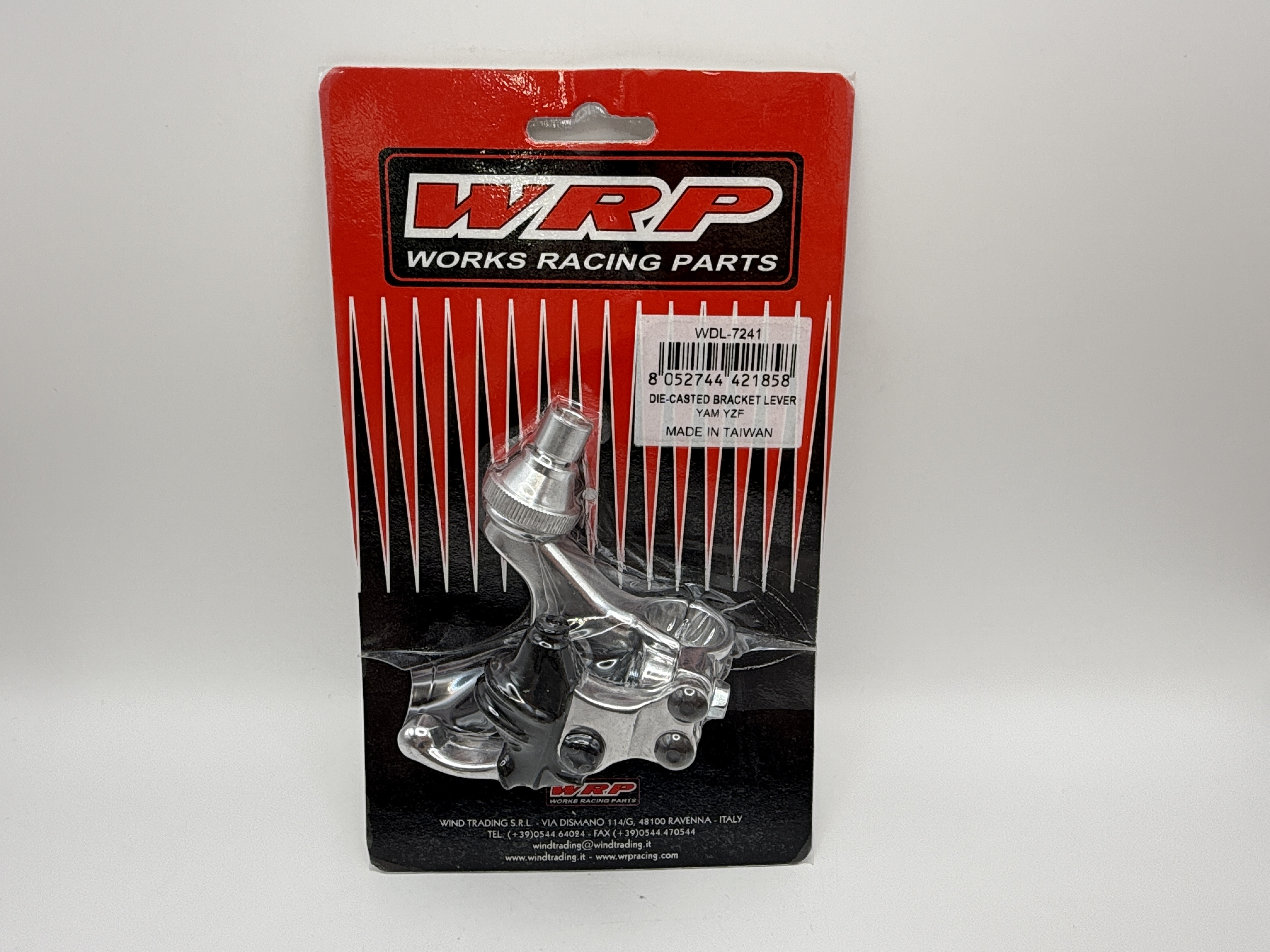 WRP Alloy Clutch Lever Perch Bracket Yamaha YZF With Hot Start Lever