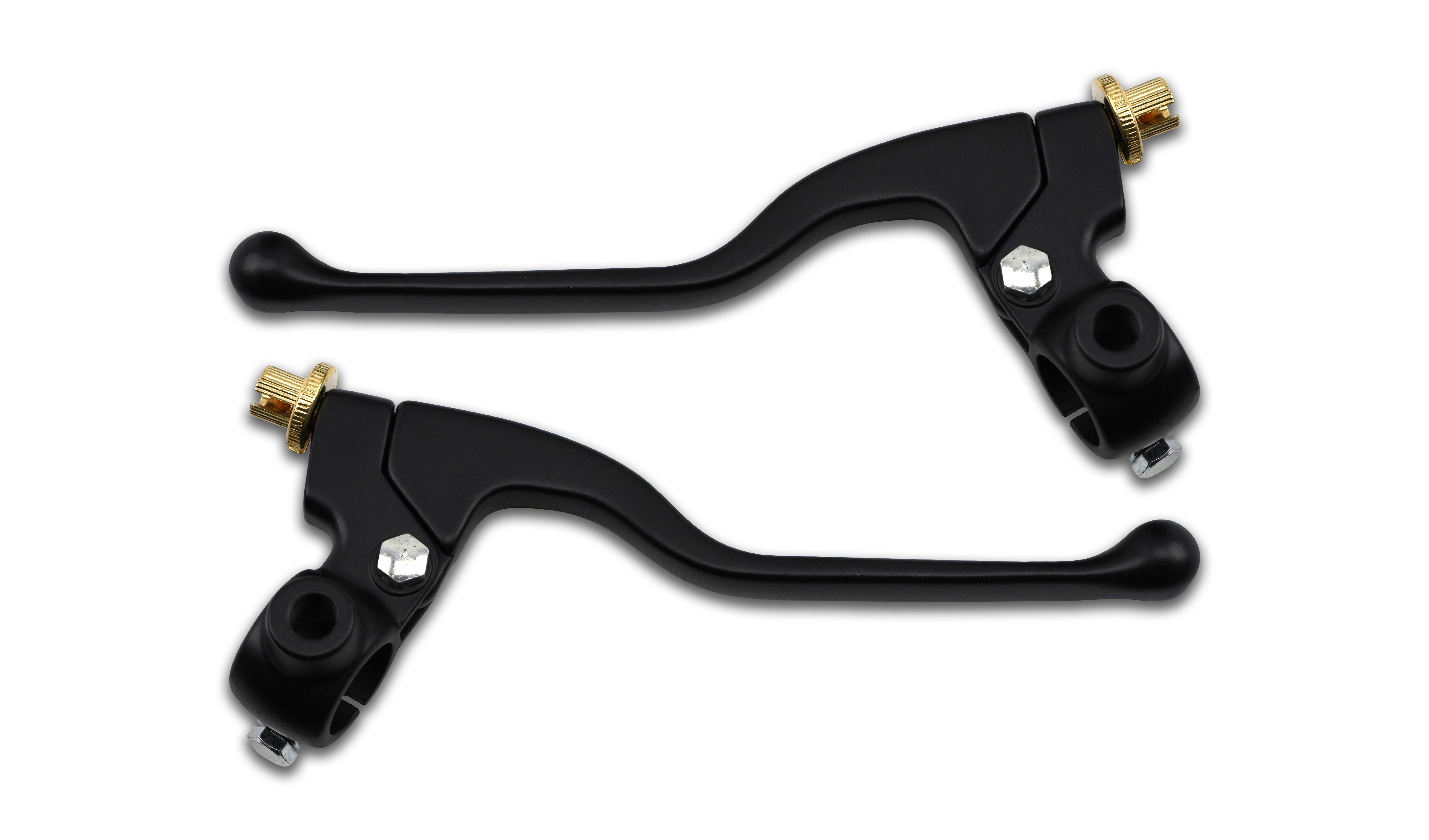 Hendler Lever Assembly Black with Mirror Boss (Replacement Levers 215055H)