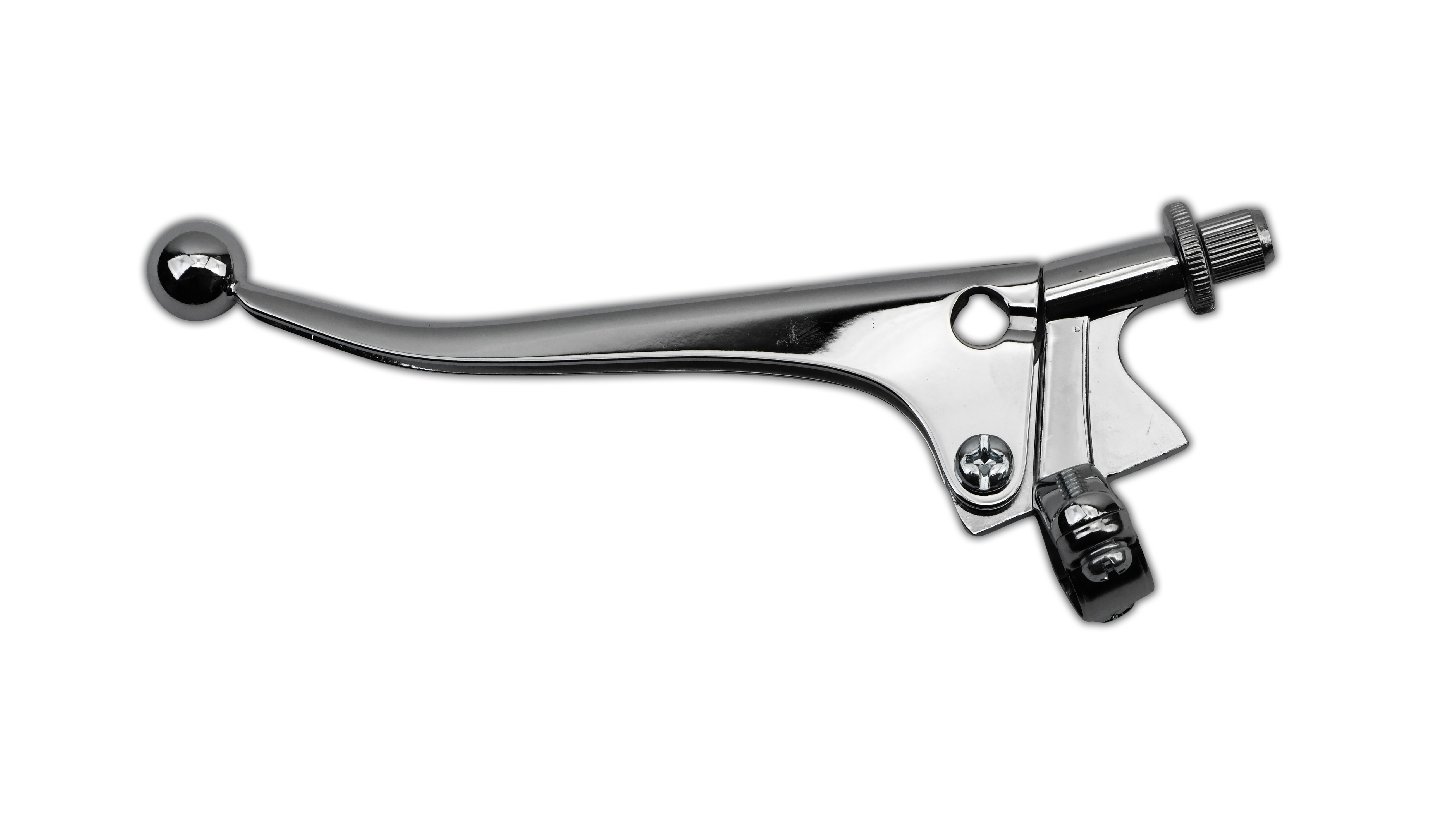 Hendler Lever Assembly Chrome Left Hand British Type No Mirror Boss 7/8''