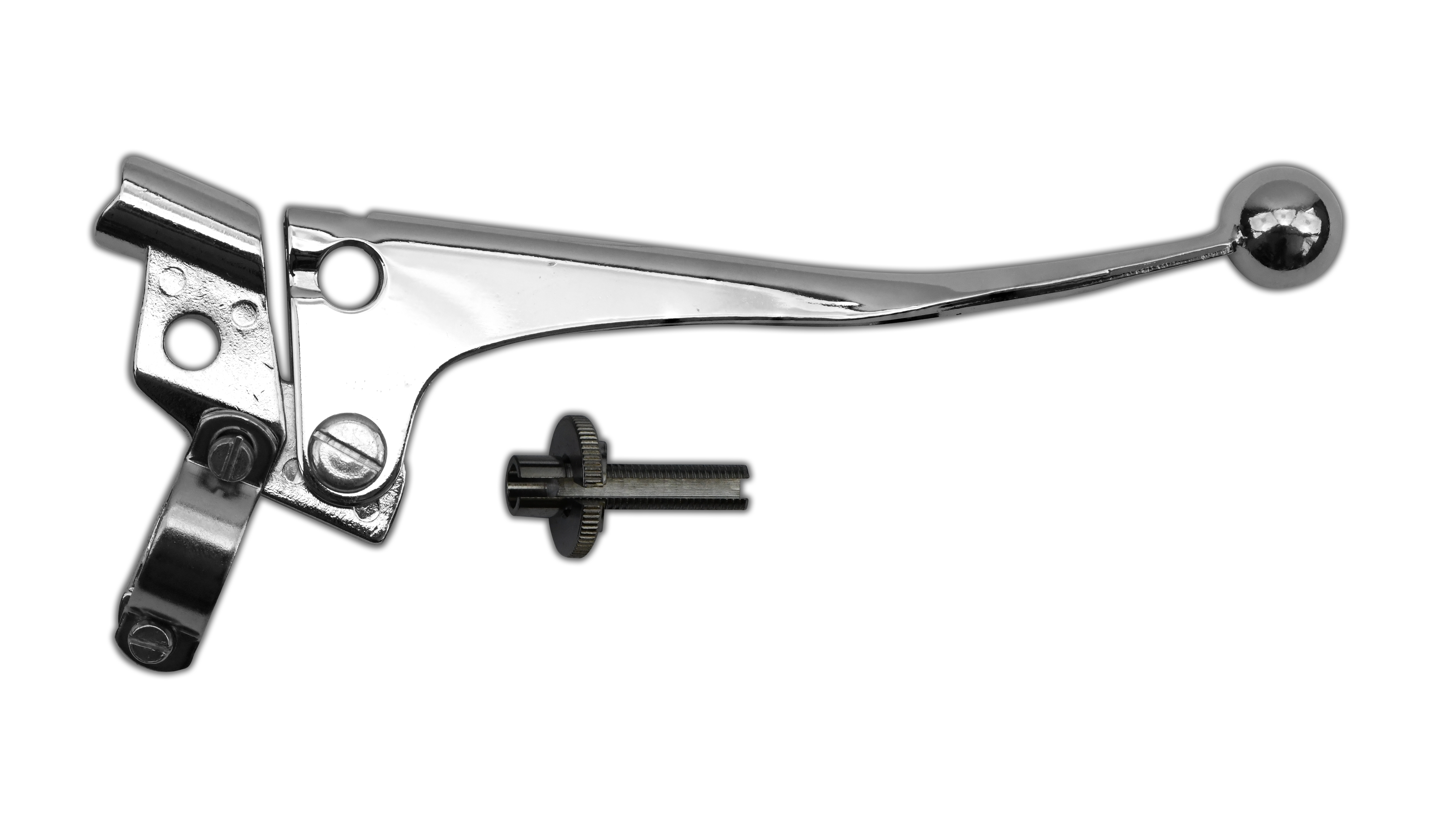 Hendler Lever Assembly Chrome Right Hand British Style 7/8'' (With Ball End)