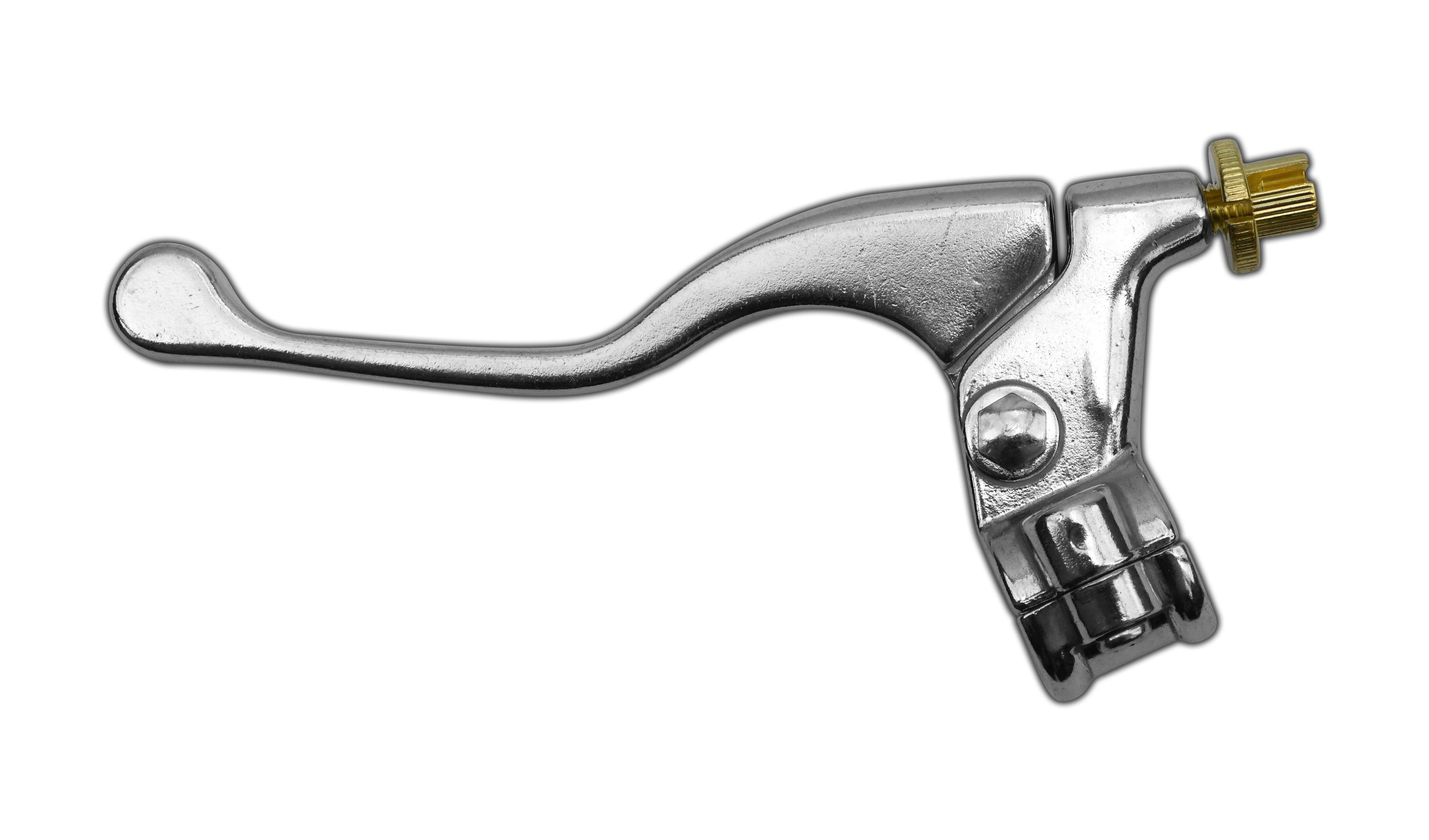 Hendler Lever Assembly Left Hand Alloy Short No Mirror Boss As Fitted to Pit Bikes
