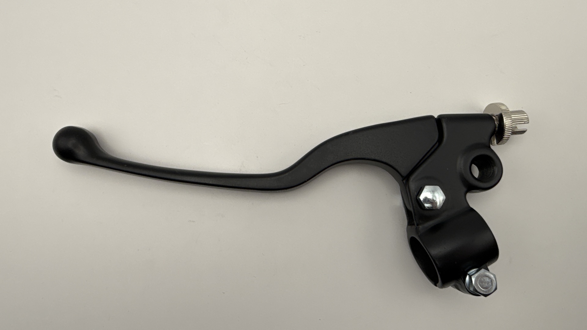 Hendler Lever Assembly Left Hand Black with Mirror Boss