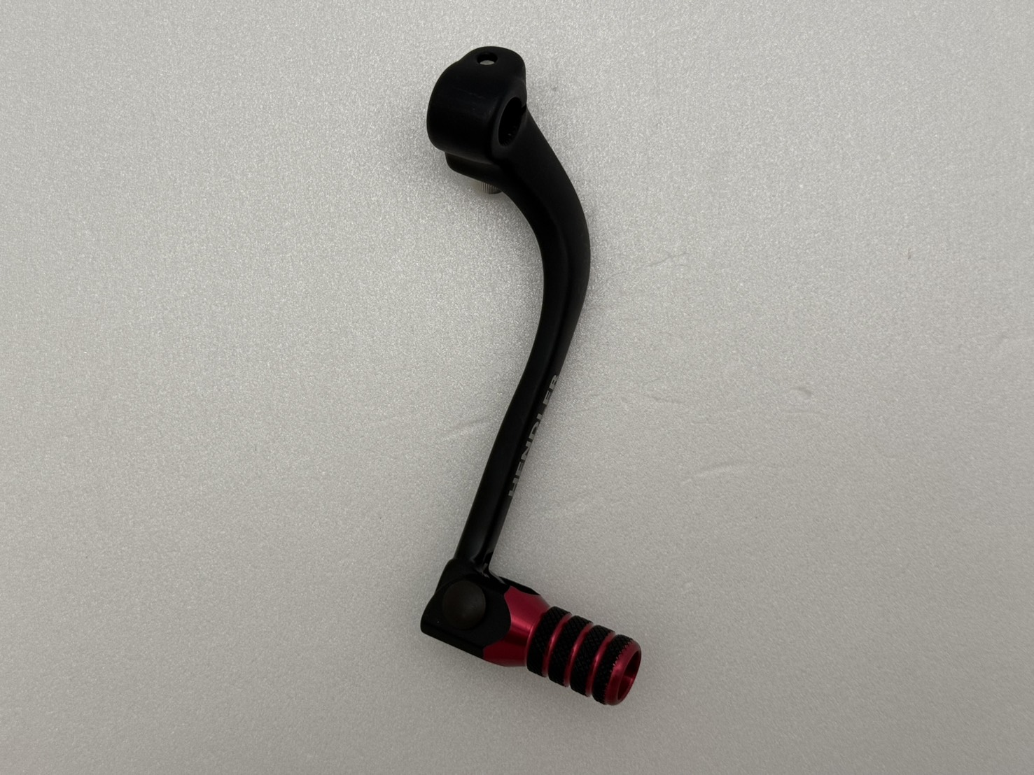 Hendler Gear Lever Alloy Black with Red Tip Honda CRF110F 13-22