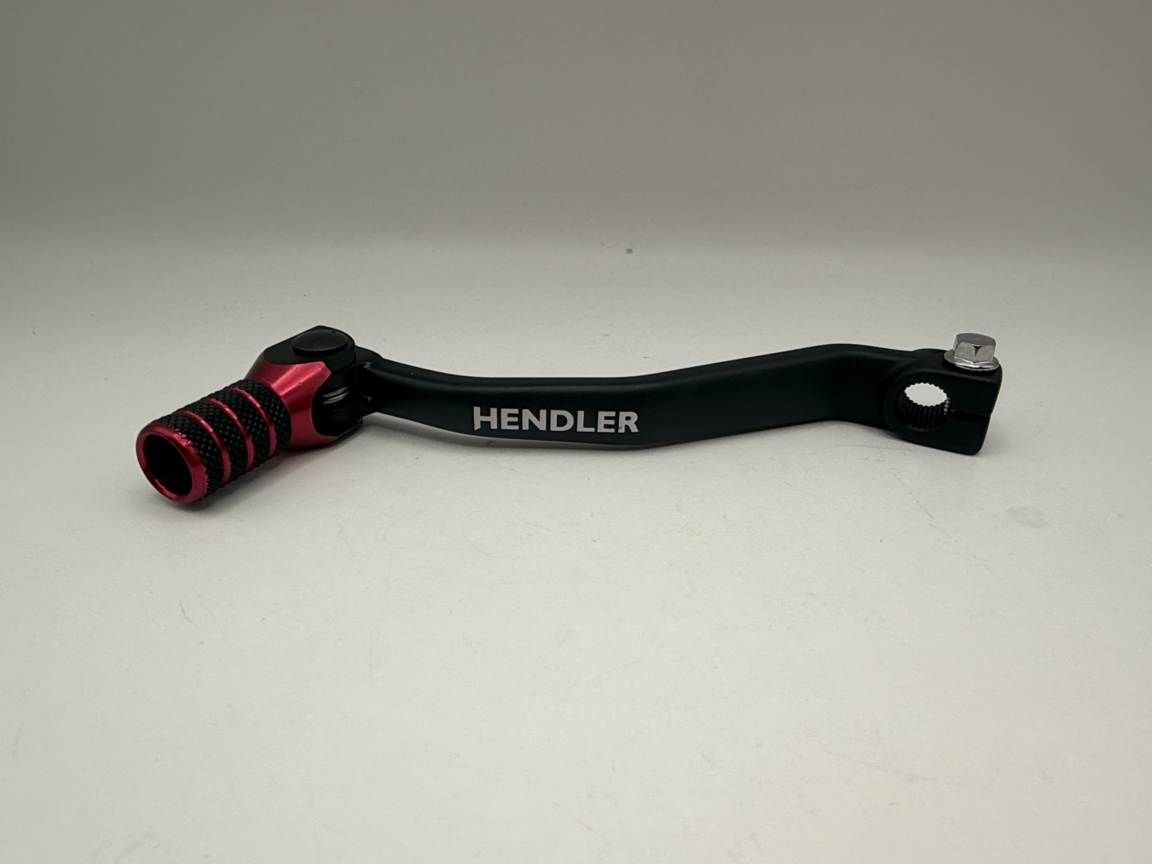 Hendler Gear Lever Alloy Black with Red Tip Honda CRF250L 13-16