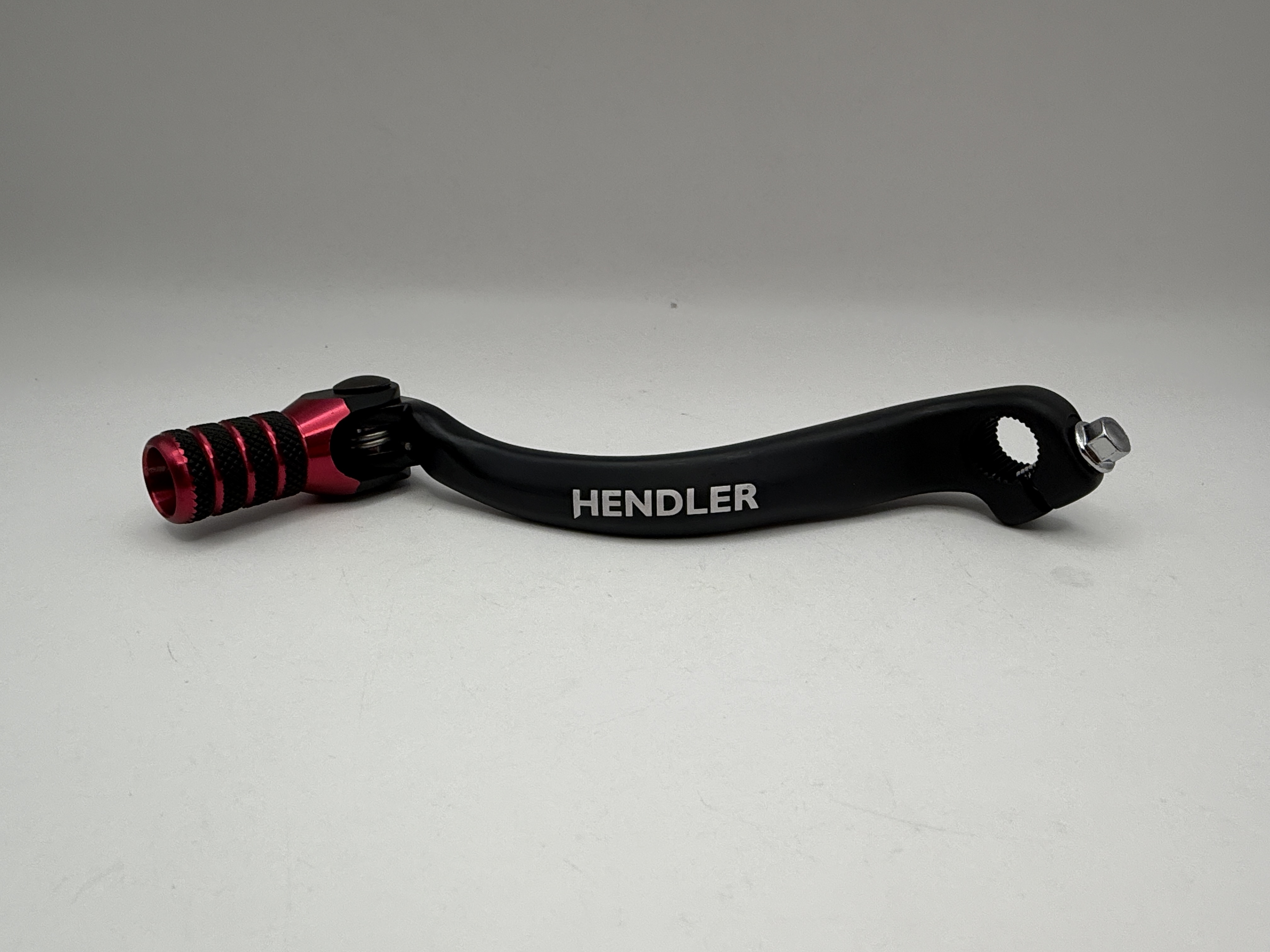 Hendler Gear Lever Alloy Black with Red Tip Honda CRF250R 10-17