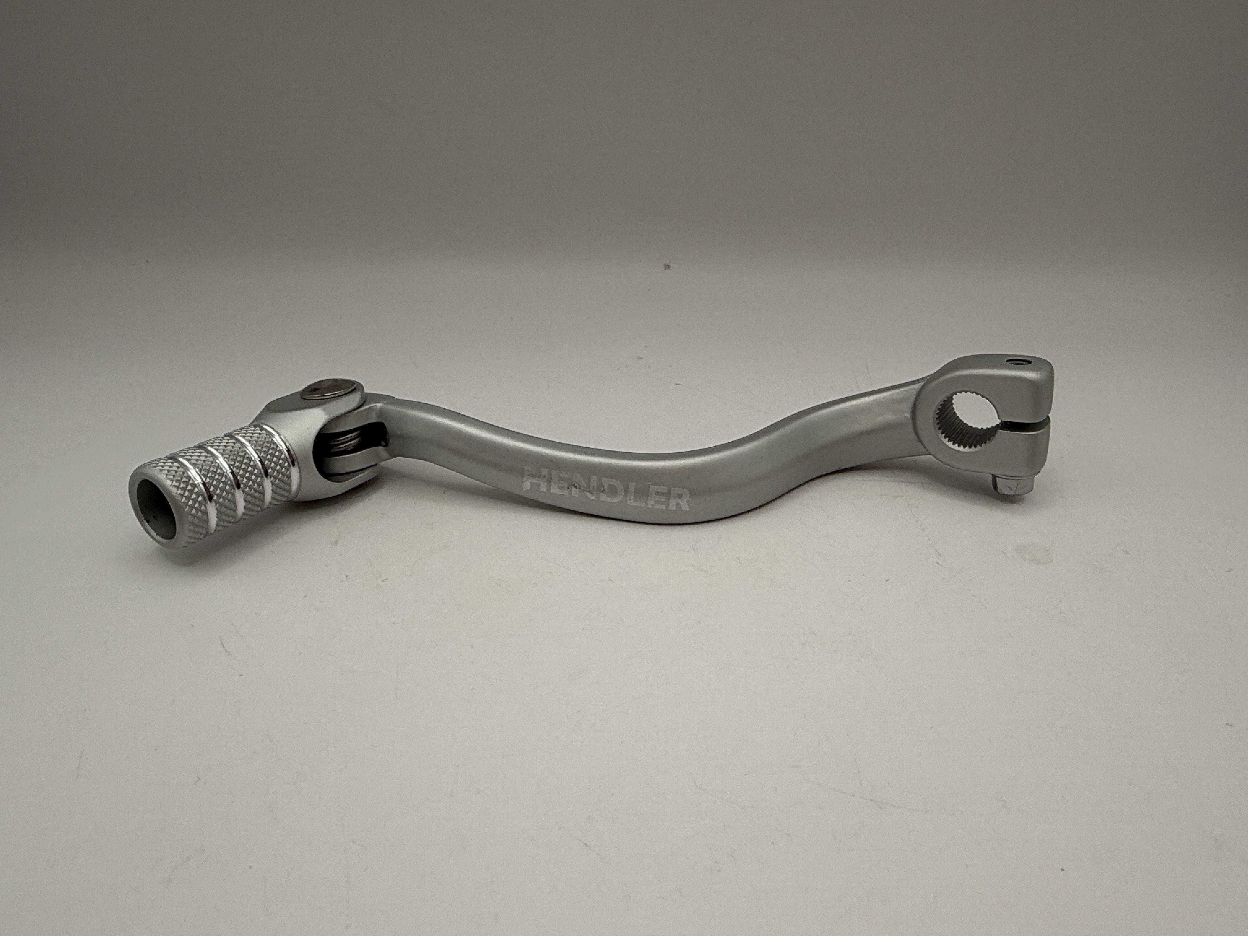 Hendler Gear Lever Alloy Silver Kawasaki KX65 00-20