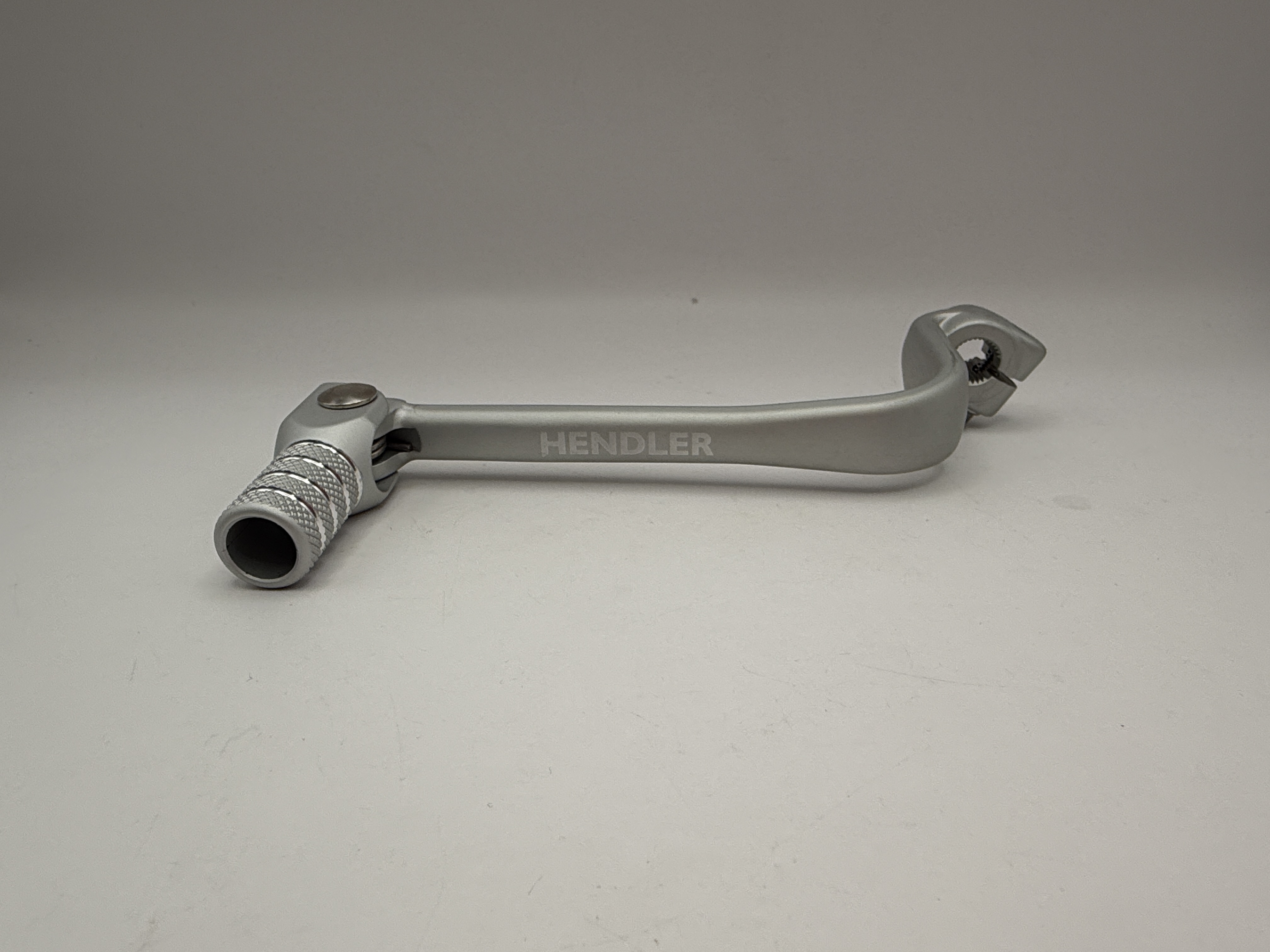 Hendler Gear Lever Alloy Silver Kawasaki KLX110 02-04