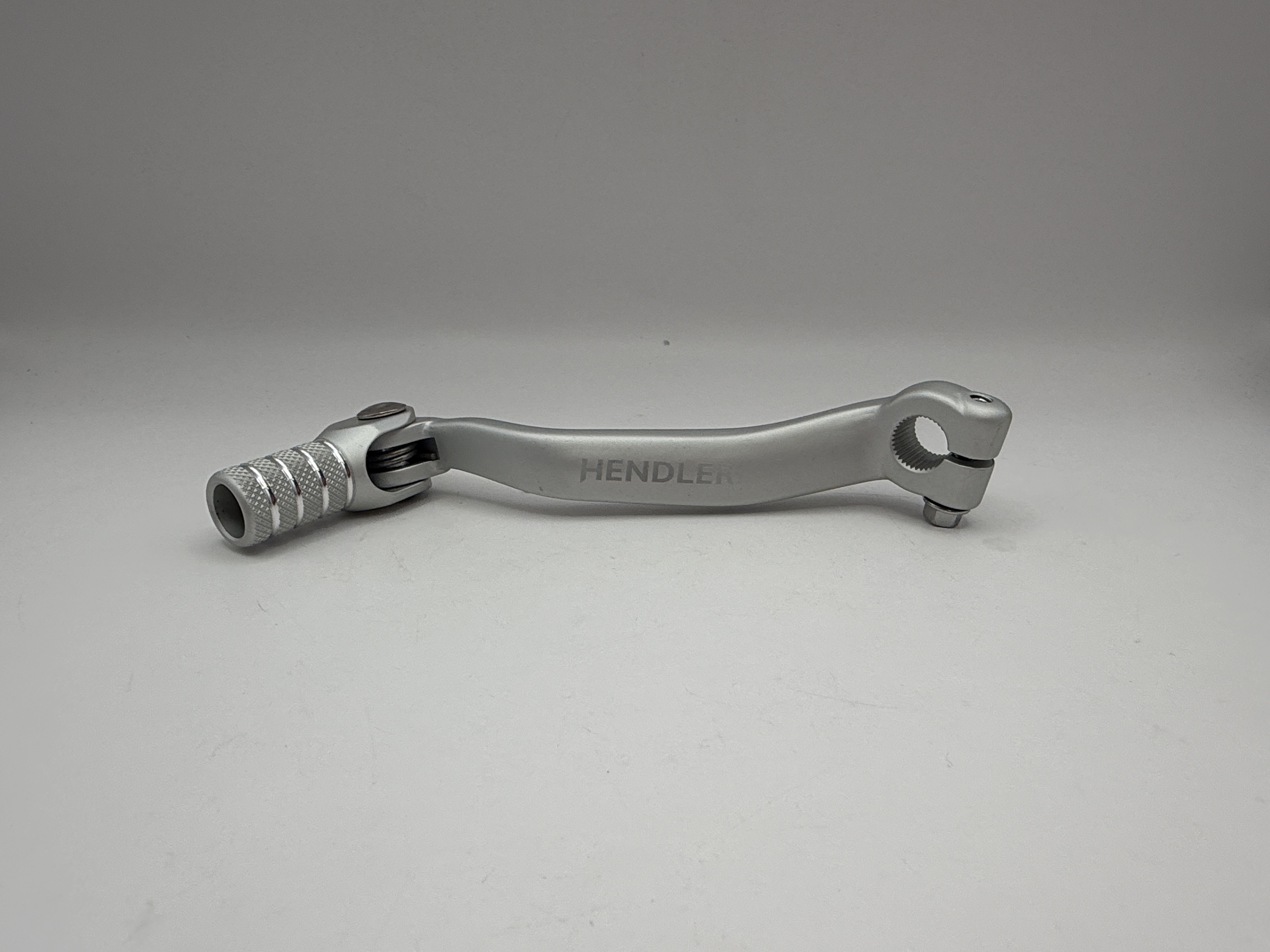 Hendler Gear Lever Alloy Silver Kawasaki KX125 03-08