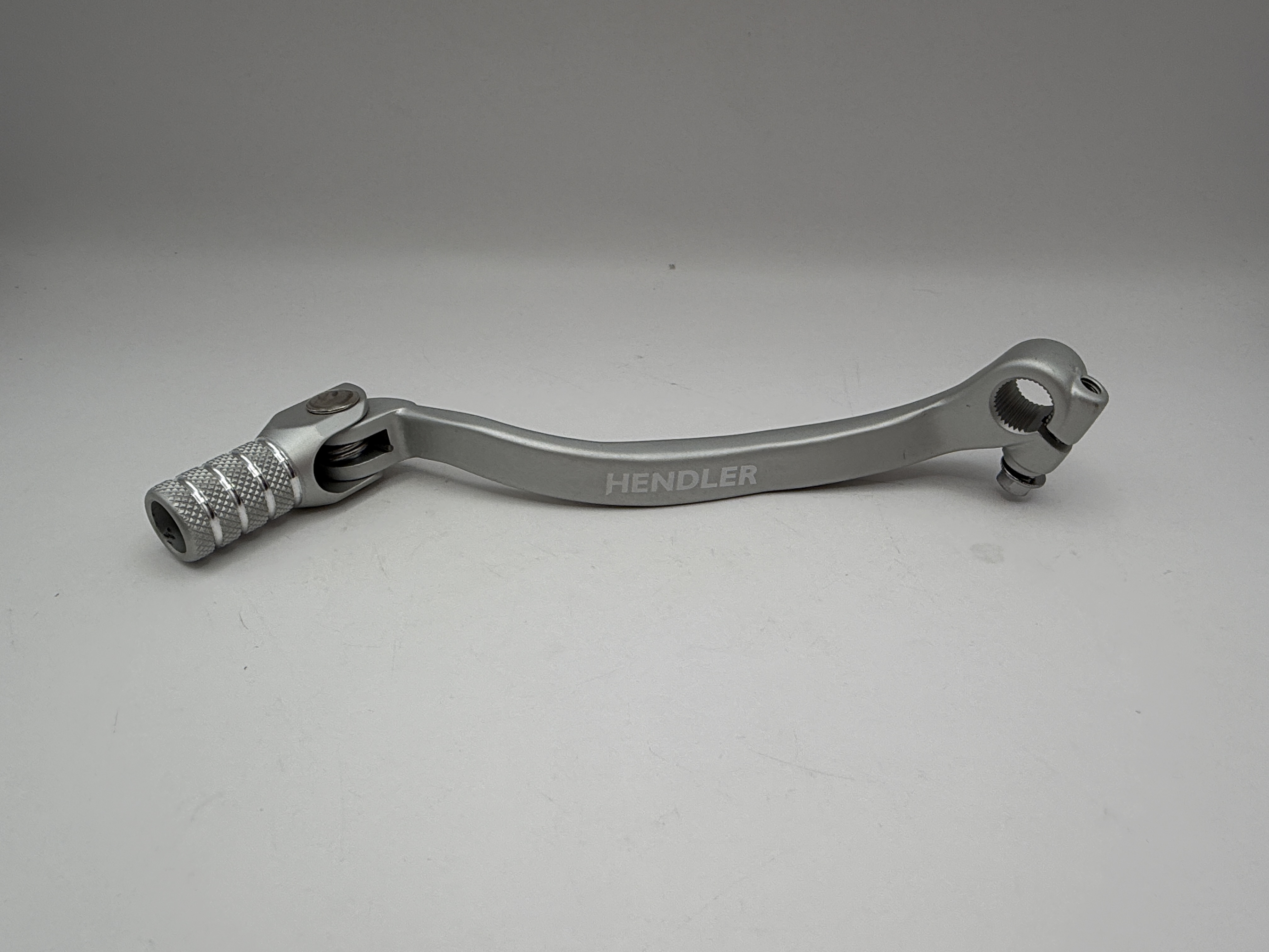 Hendler Gear Lever Alloy Silver Kawasaki KX250F 04-05, Suzuki RM-Z250 04-06
