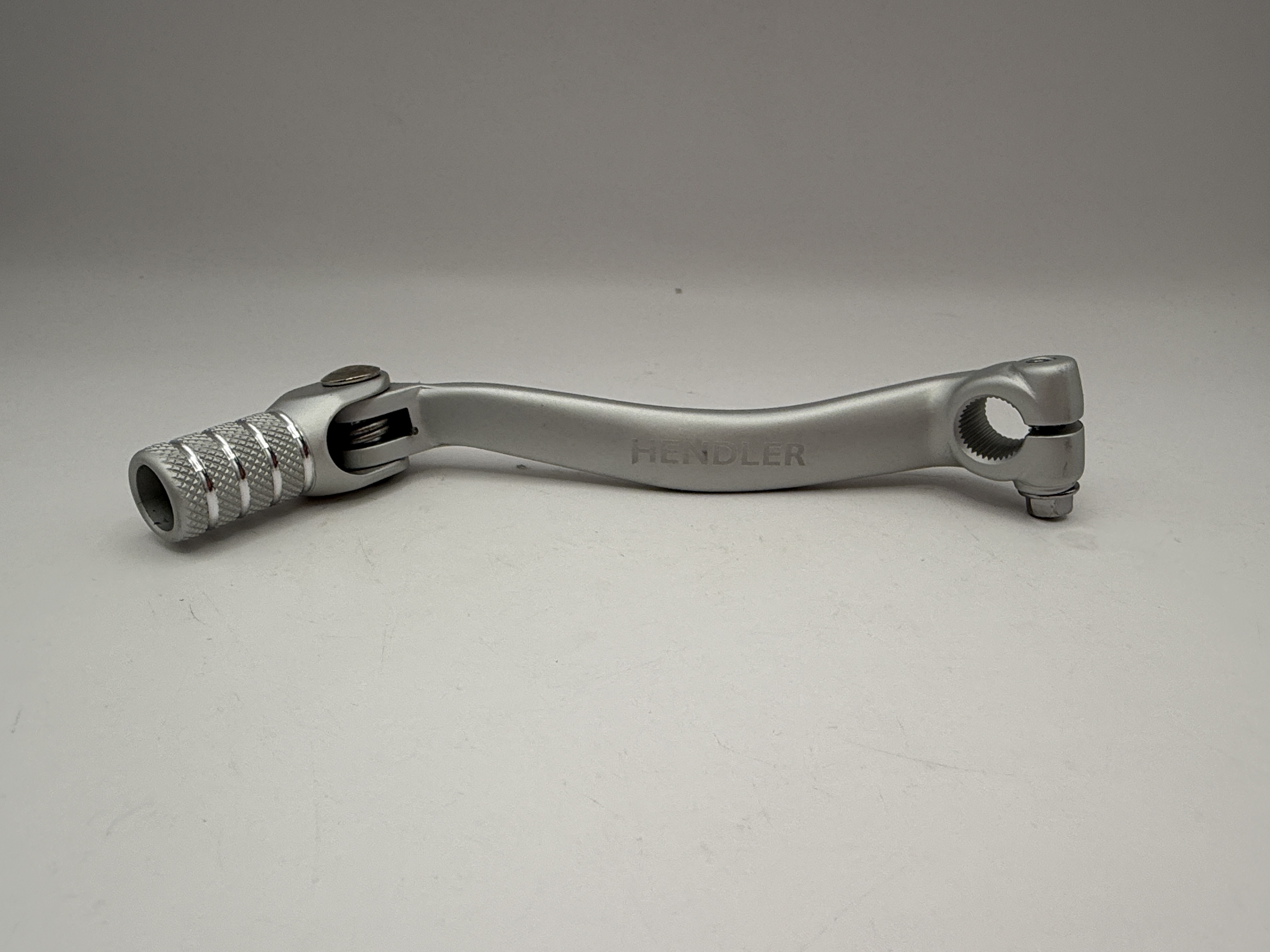 Hendler Gear Lever Alloy Silver Kawasaki KX450F 09-15